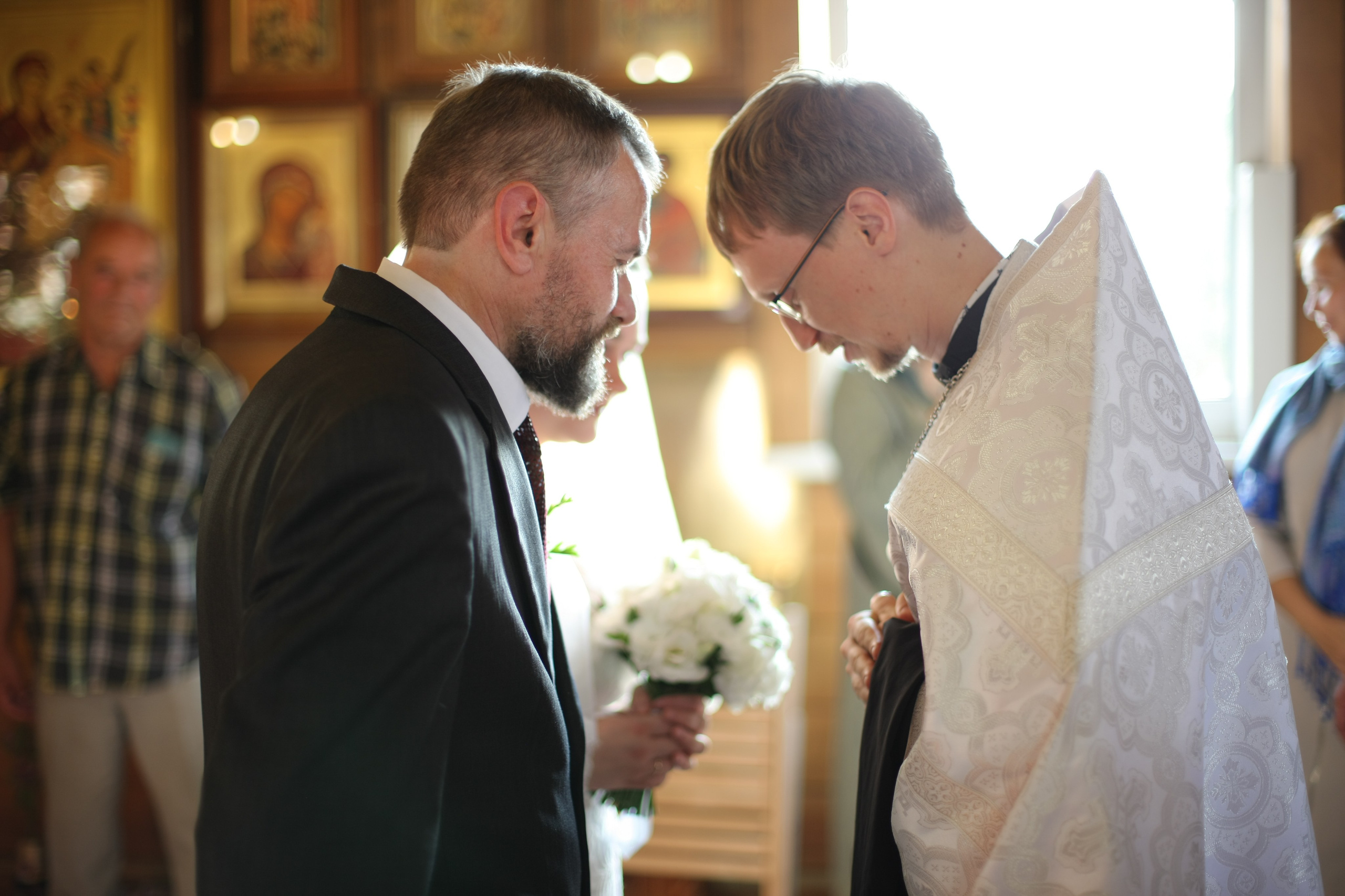 Венчание, стиль «Agfa CT Precisa 100». Фотограф на крещение/венчание