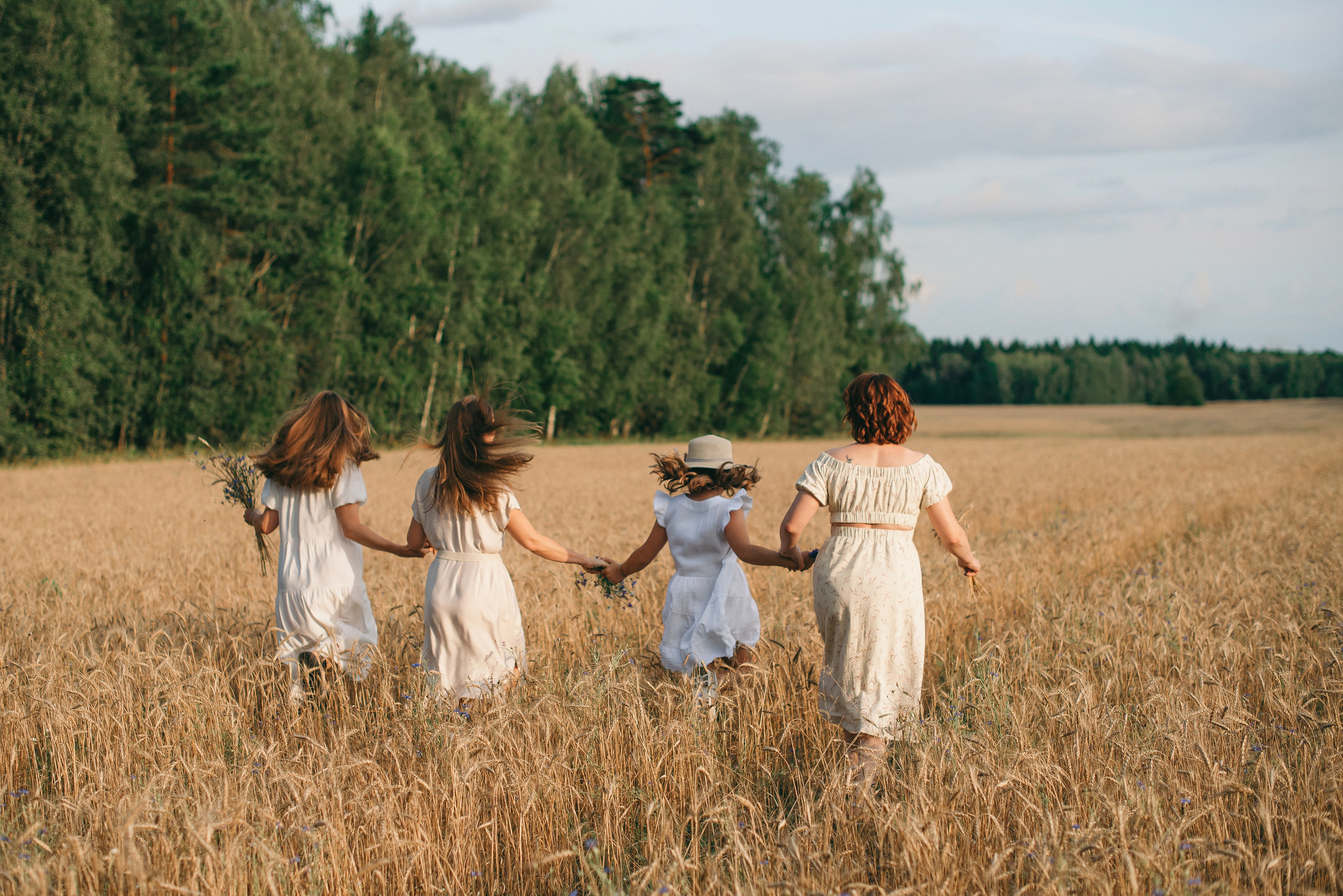 Семейная фотосессия на природе. Семейный и детский фотограф в Обнинске, Калуге, Москве