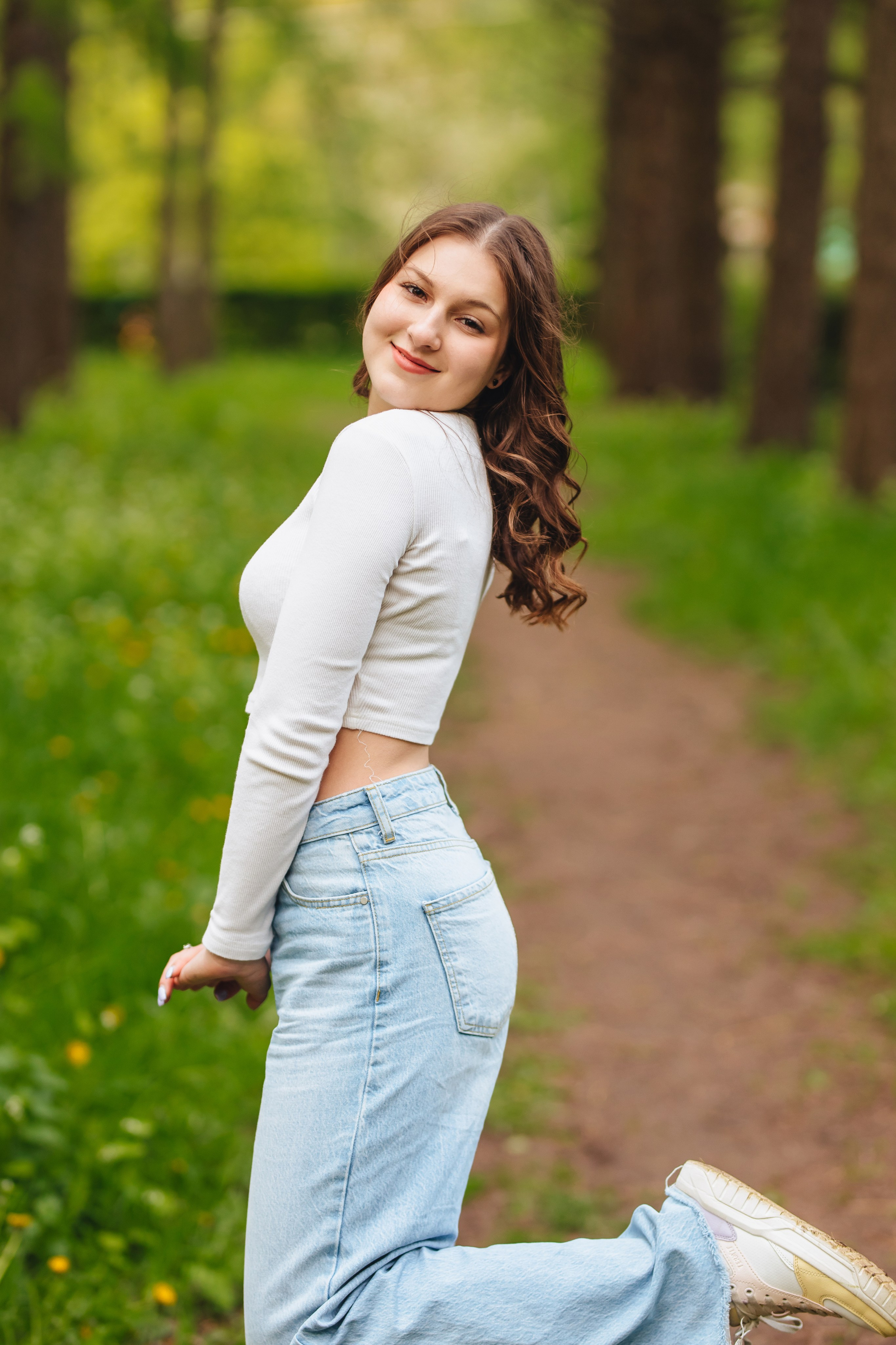 11 класс в парке. Свадебный и семейный фотограф в Туле и области Маша Костина