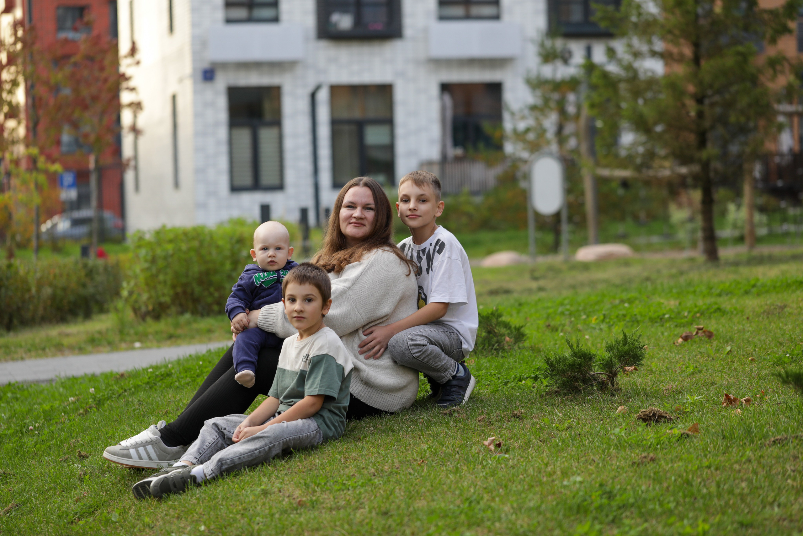 Семья Марины. Фотограф Ксения Есенина Москва
