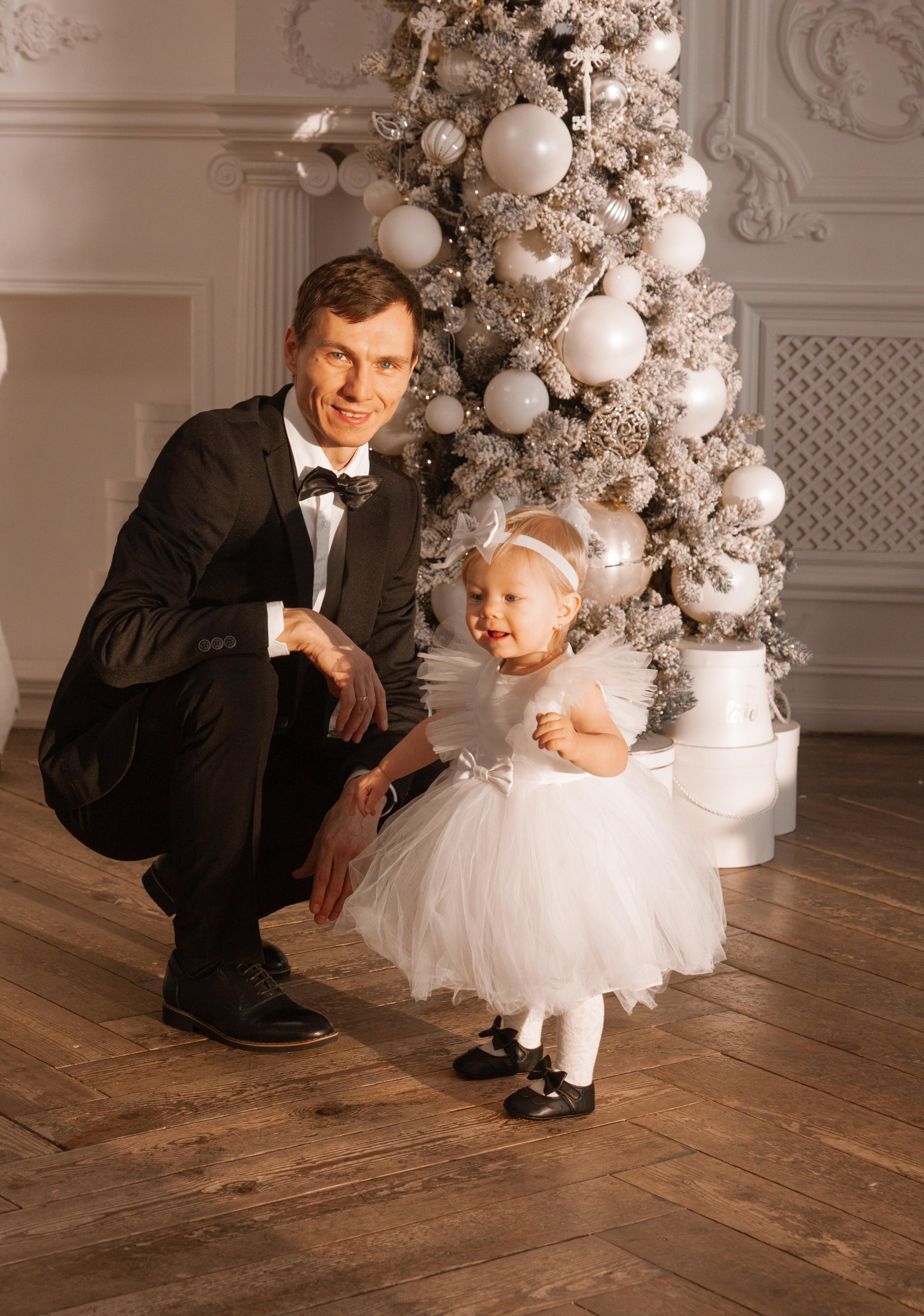 Black and white Christmas story. Фотограф Ирина Воробьева