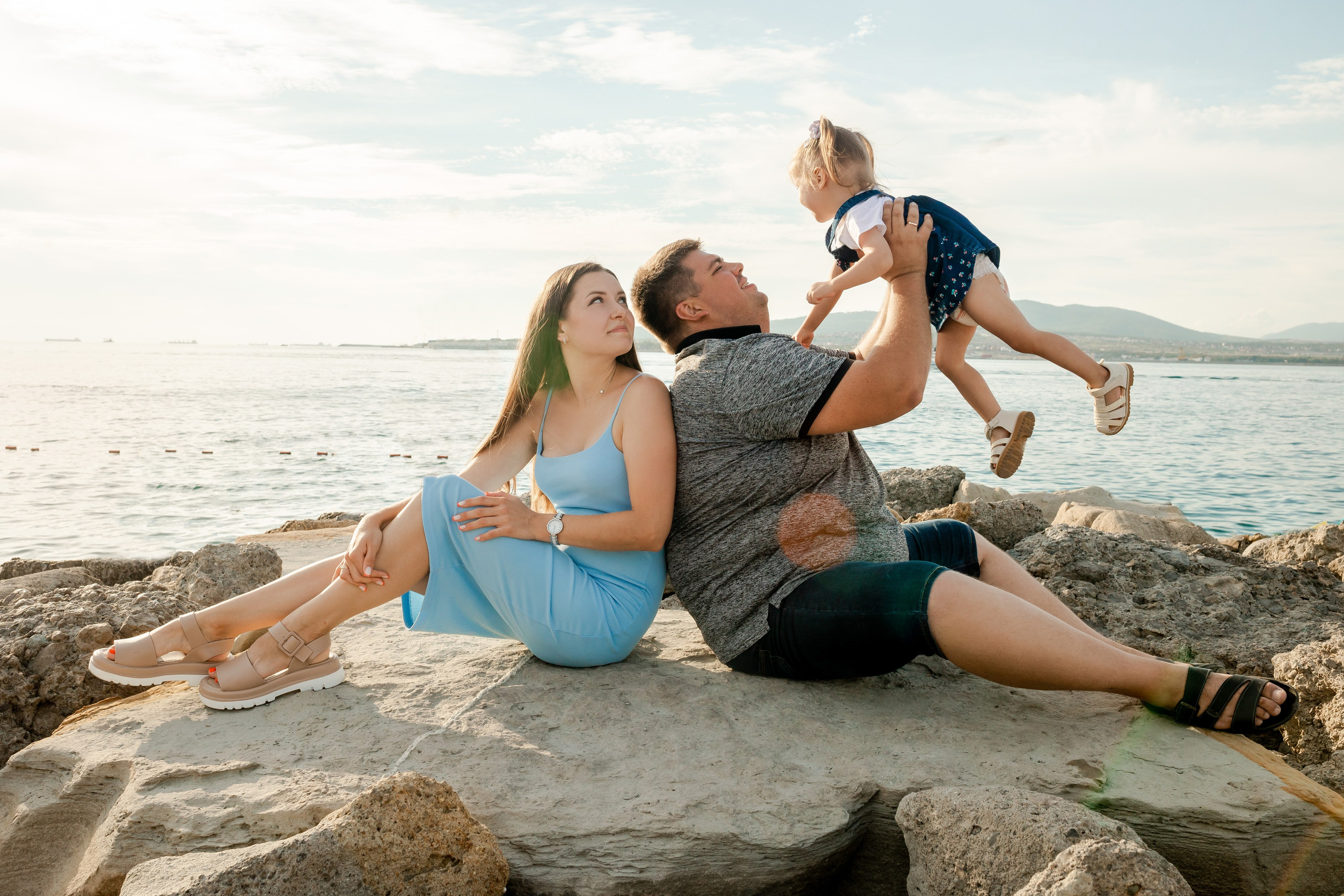 Алена, Алексей и Лера. Wedding and family photographer in Gelendzhik Victoria Balashova