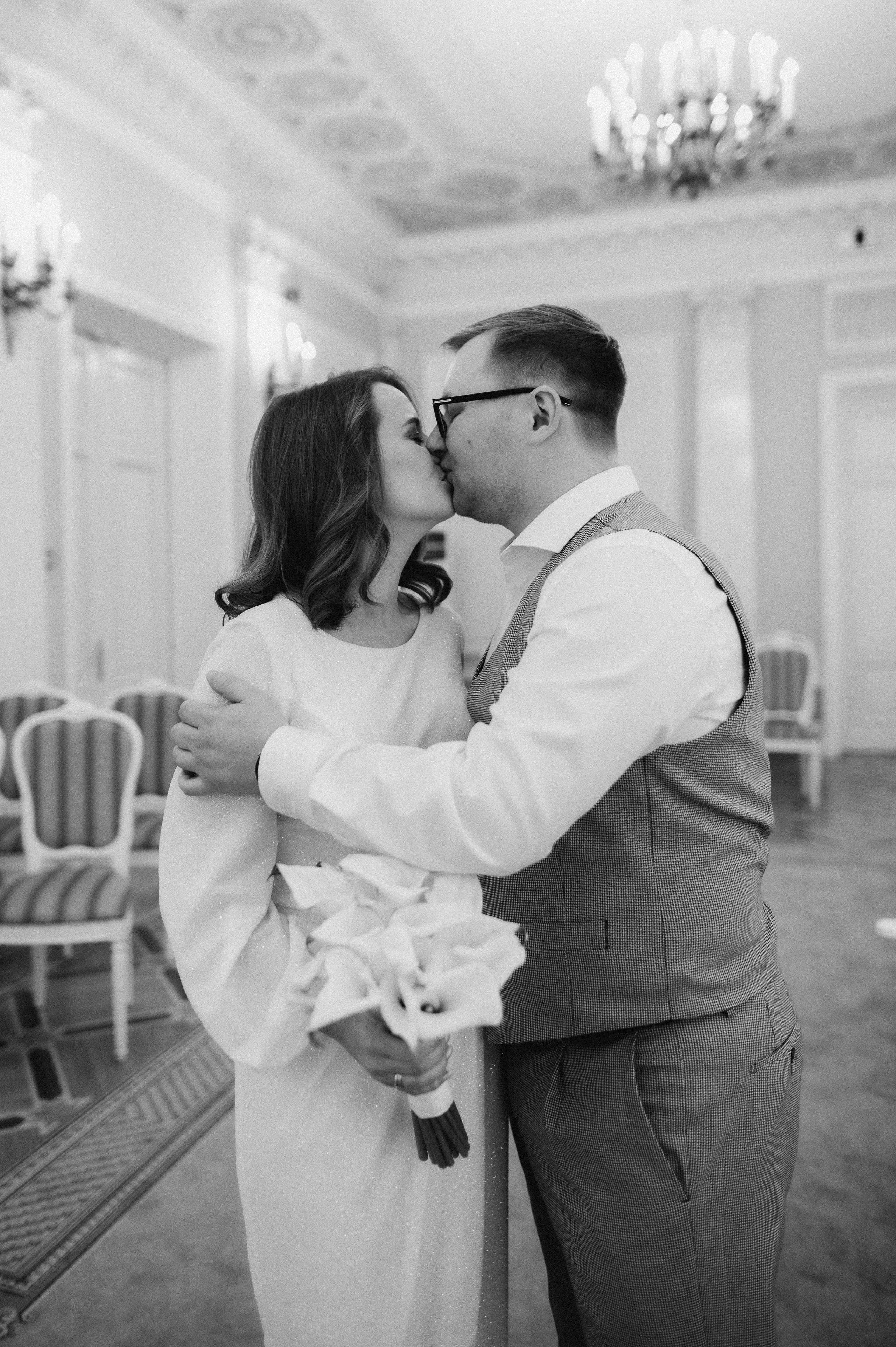 Загс+Оранжерея (камерная свадьба). Фотограф ПИТЕР СПБ Надежда Баранова