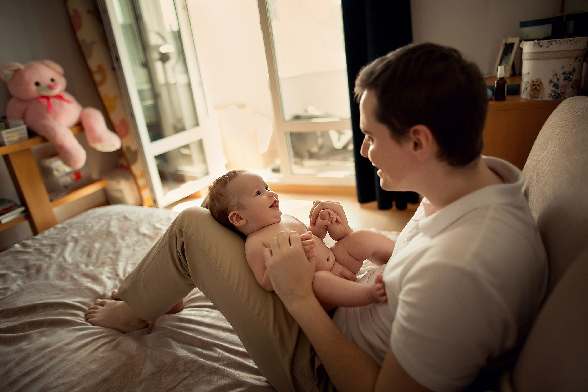 Фотосессия с малышом с домашних условиях. Tatyana Nadezhdina Family photographer