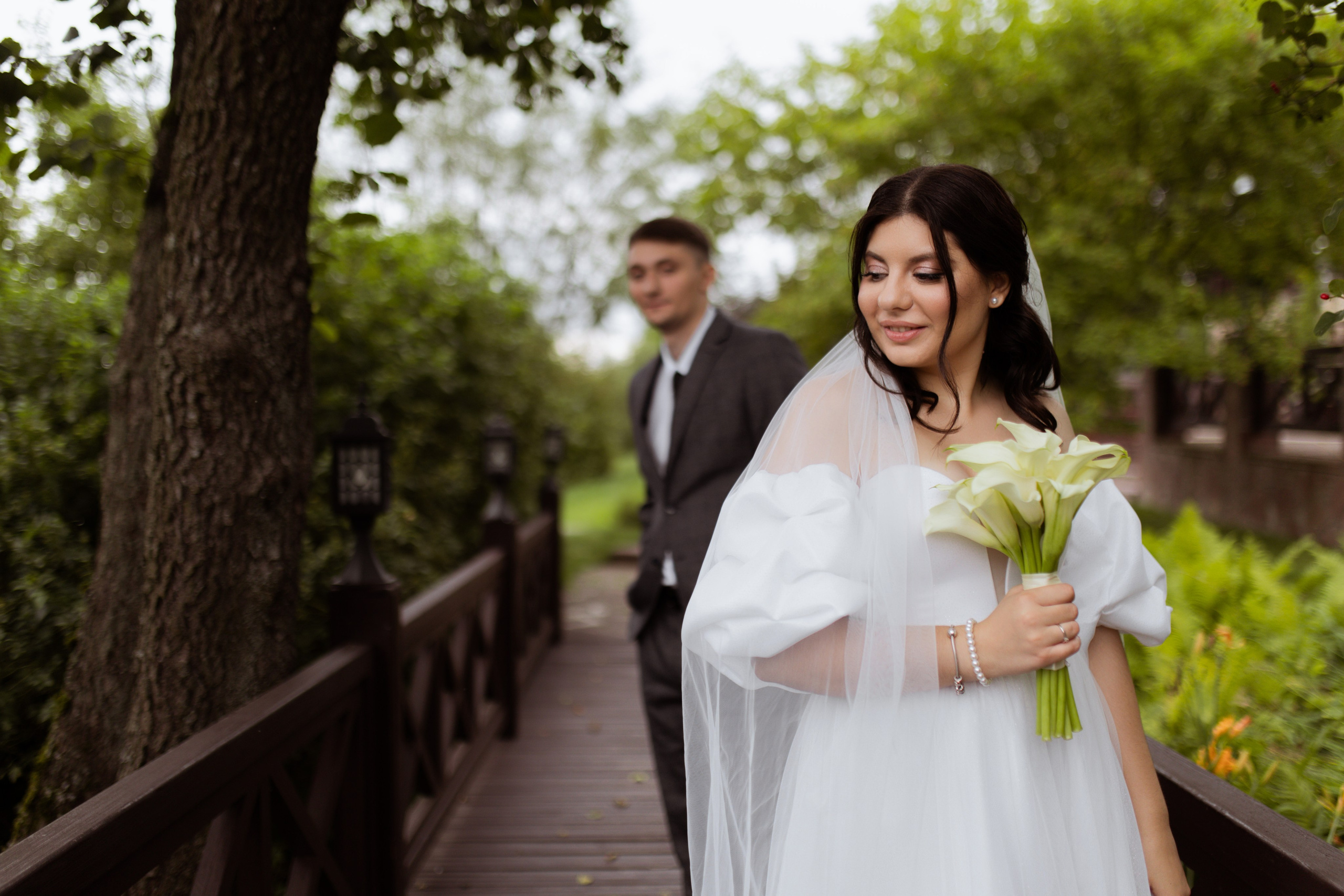 Тёплая августовская прогулка Вики и Саши. Свадебный фотограф Елена Рубцова