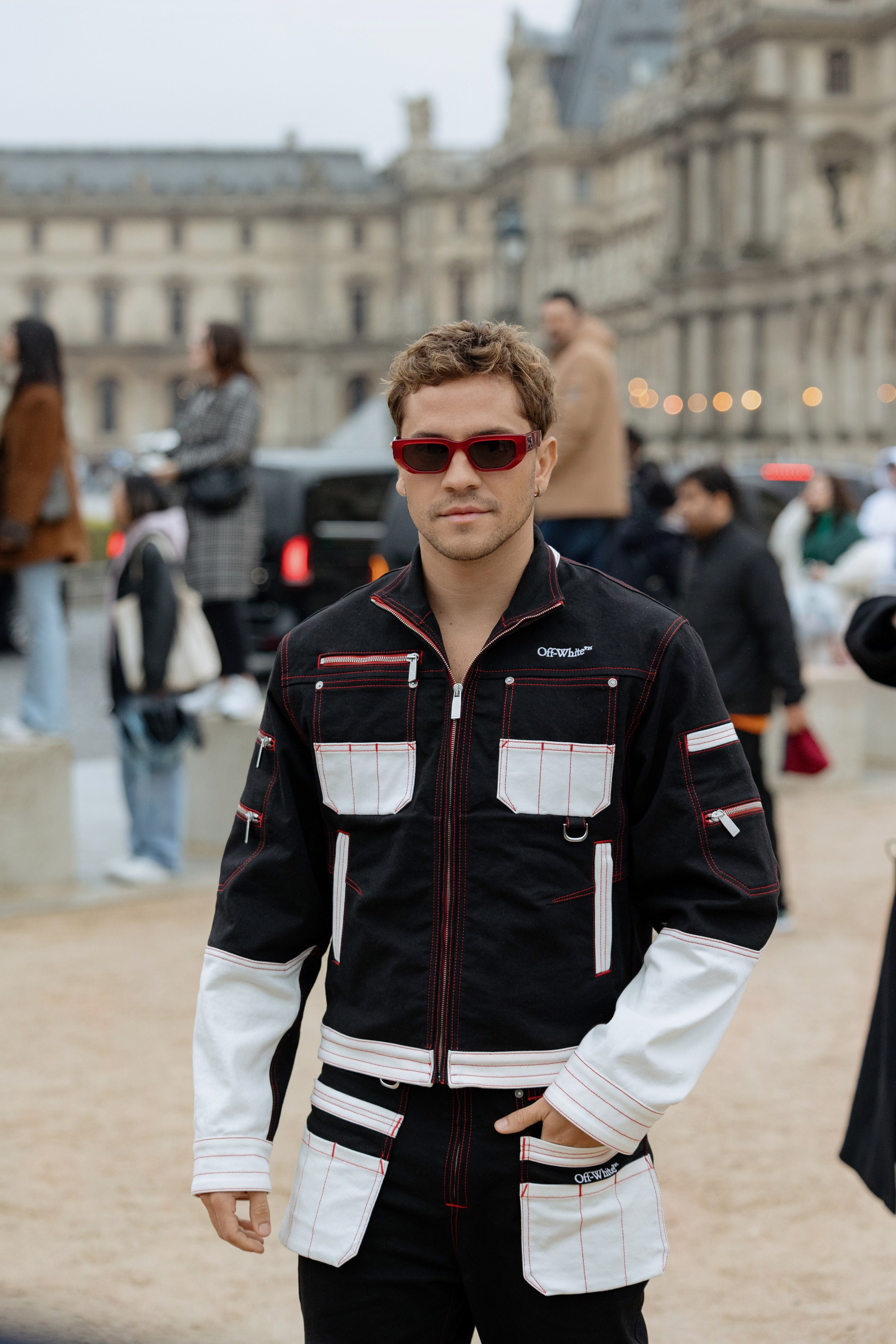 OFF WHITE PFW WOMENSWEAR FALL-WINTER 24/25. Photographer in Milan Ivan Goncharov