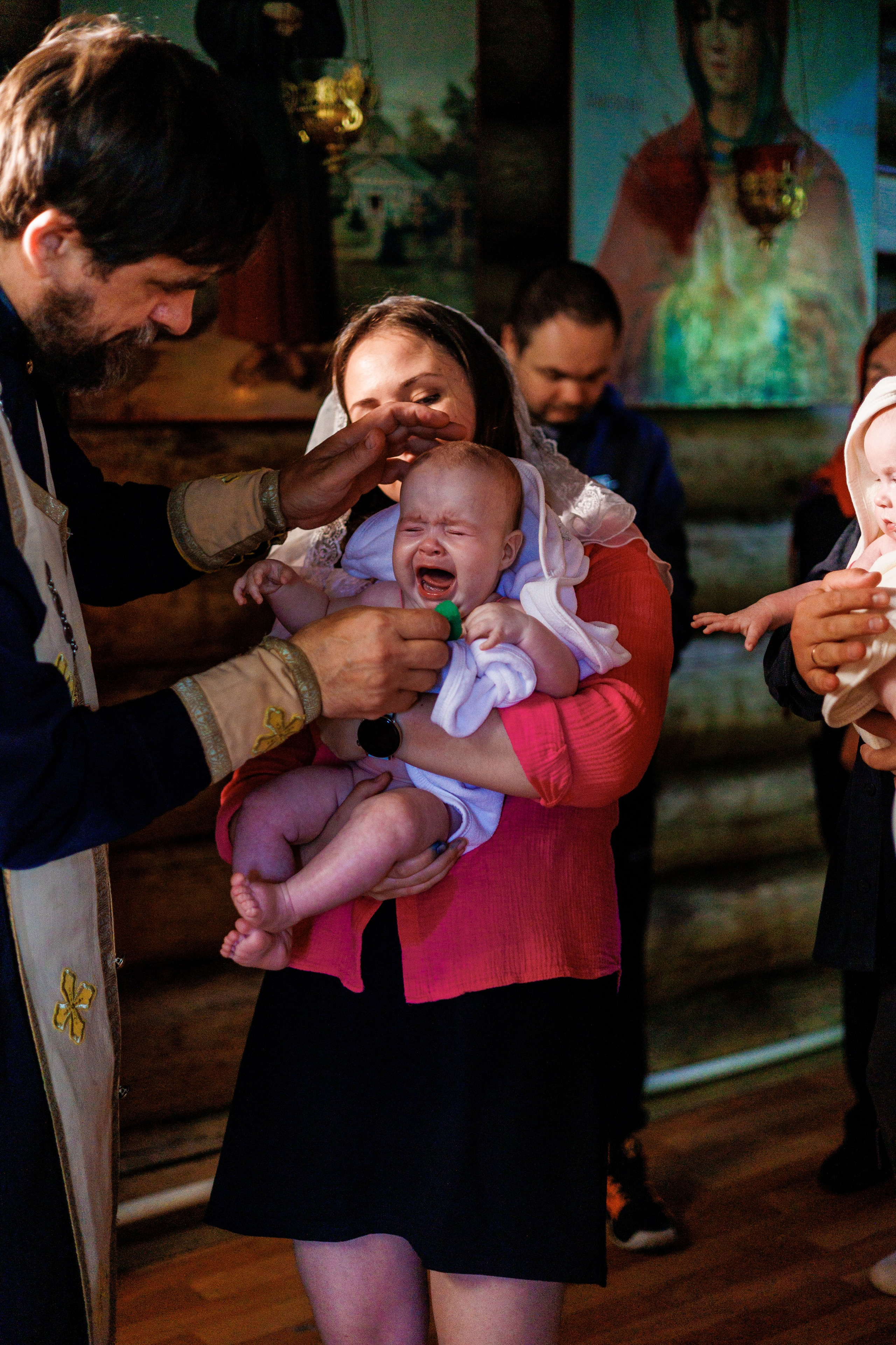 Крещение близняшек. Свадебный и семейный фотограф в Армавире