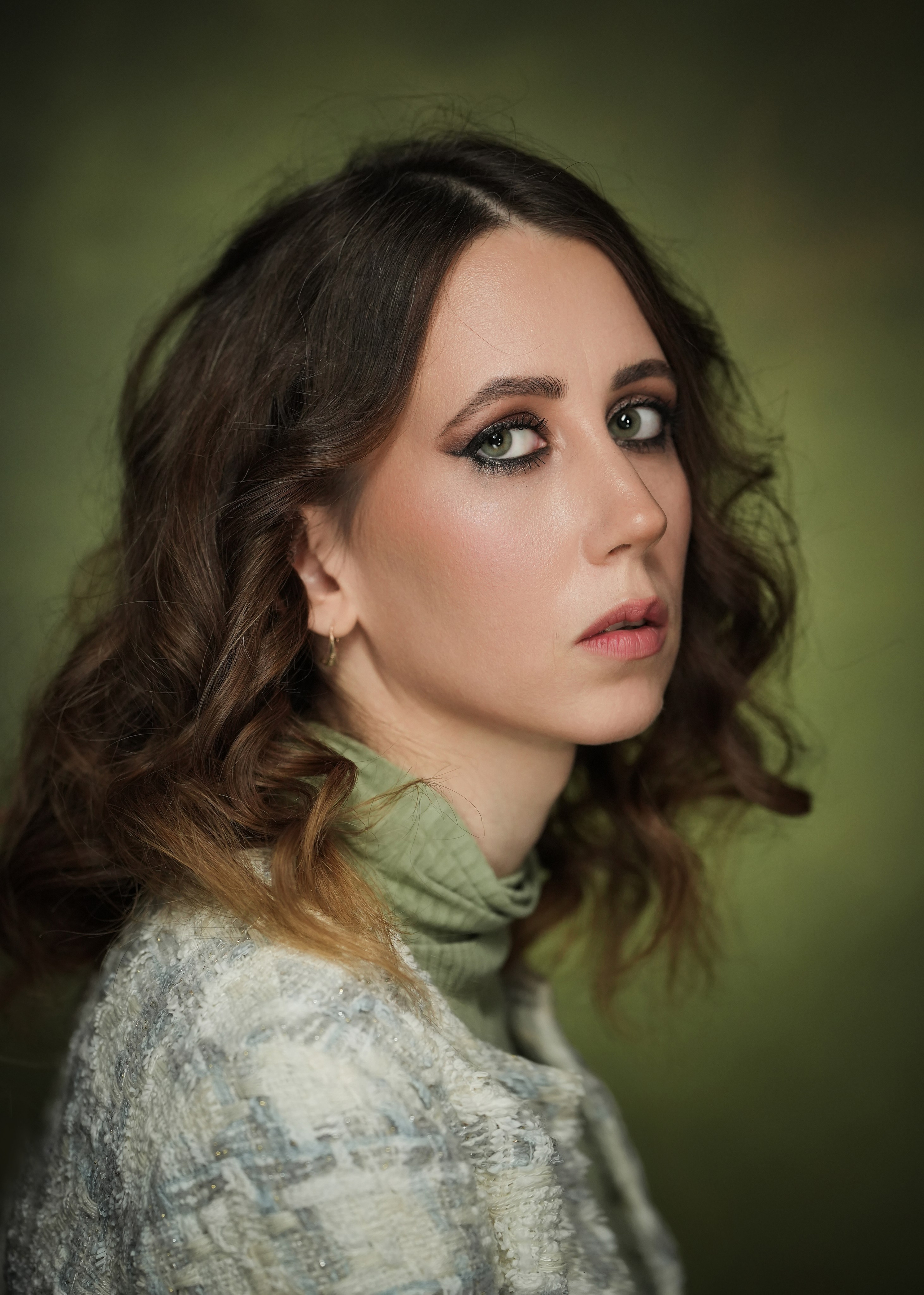 Студийная фотосессия Марии. Портретная съемка в Москве, студийный фотограф Игорь Фомин
