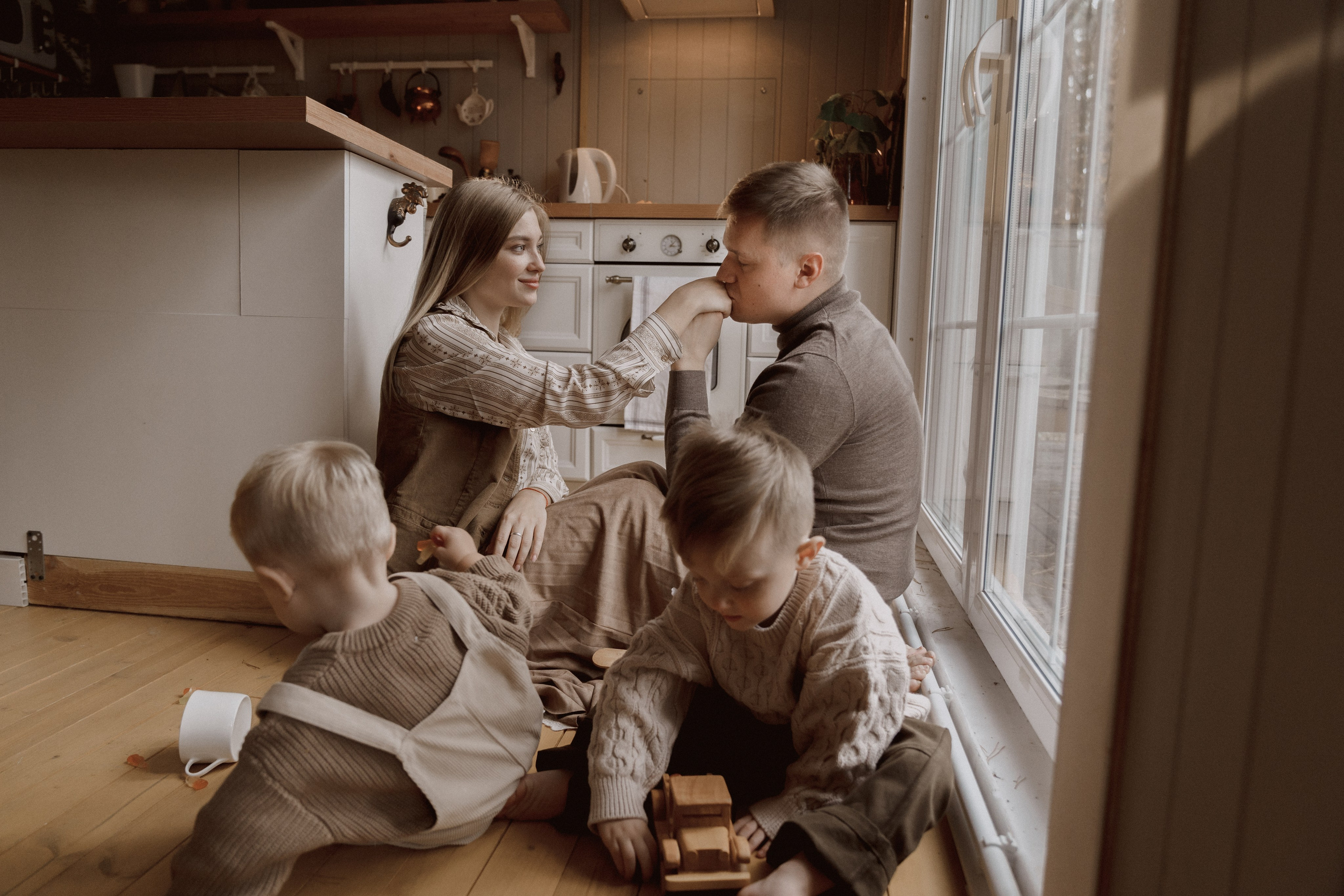 Семейная фотосессия на даче. Семейный и детский фотограф в Сергиев Посаде, Хотьково Якимчук Любовь