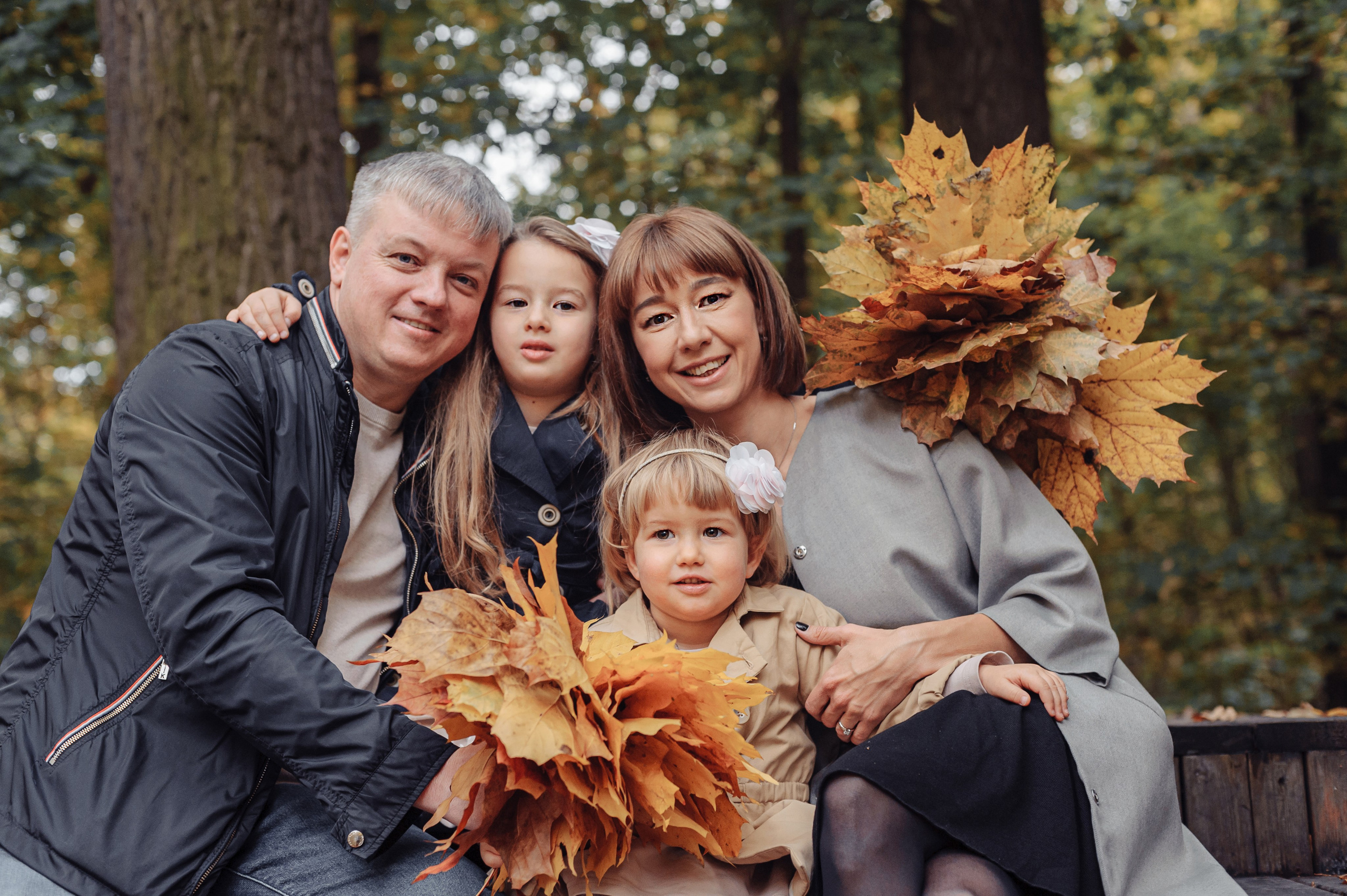 Семейная съёмка.г. Москва. Воробьёвы горы. Семейный фотограф Ульяна Вишнякова