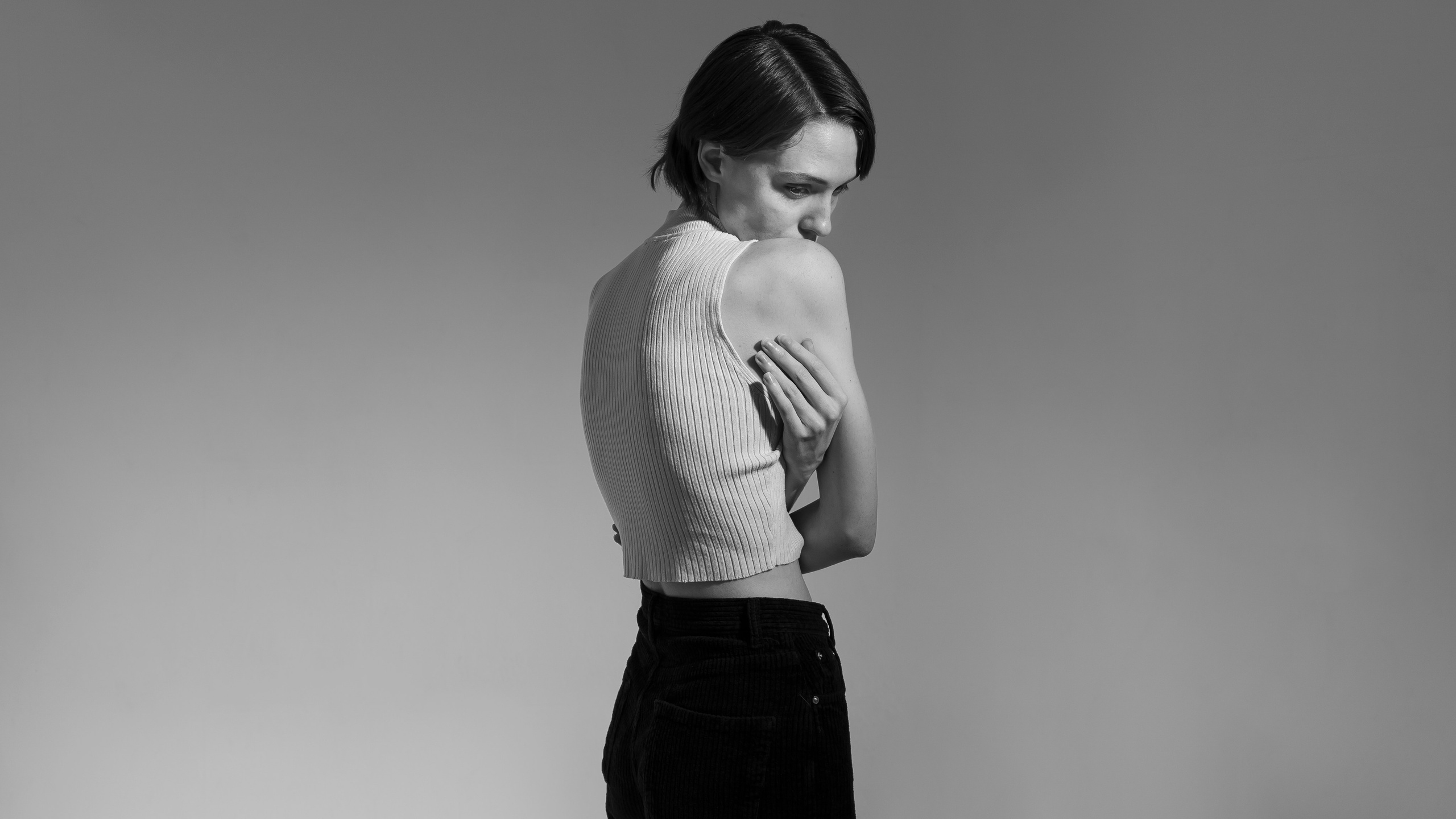 ЕЛЕНА: ЧБ СЪËМКА В СТУДИИ В МОСКВЕ. Свадебный фотограф в Санкт-Петербурге Алиса Беликова