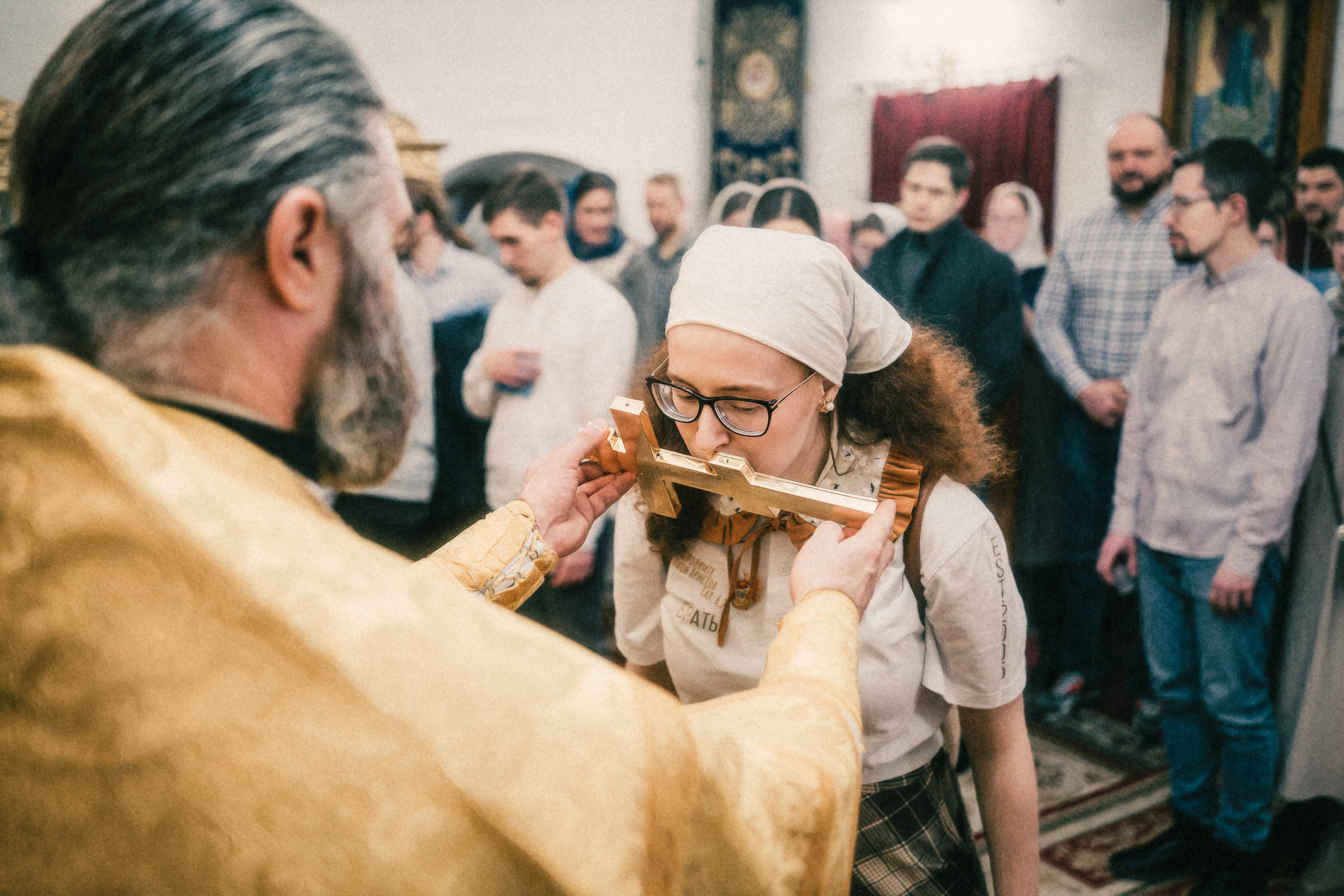Ночное богослужение. Фестиваль Братья Зима 2025. Фотограф в Москве Максим Скоробогатов
