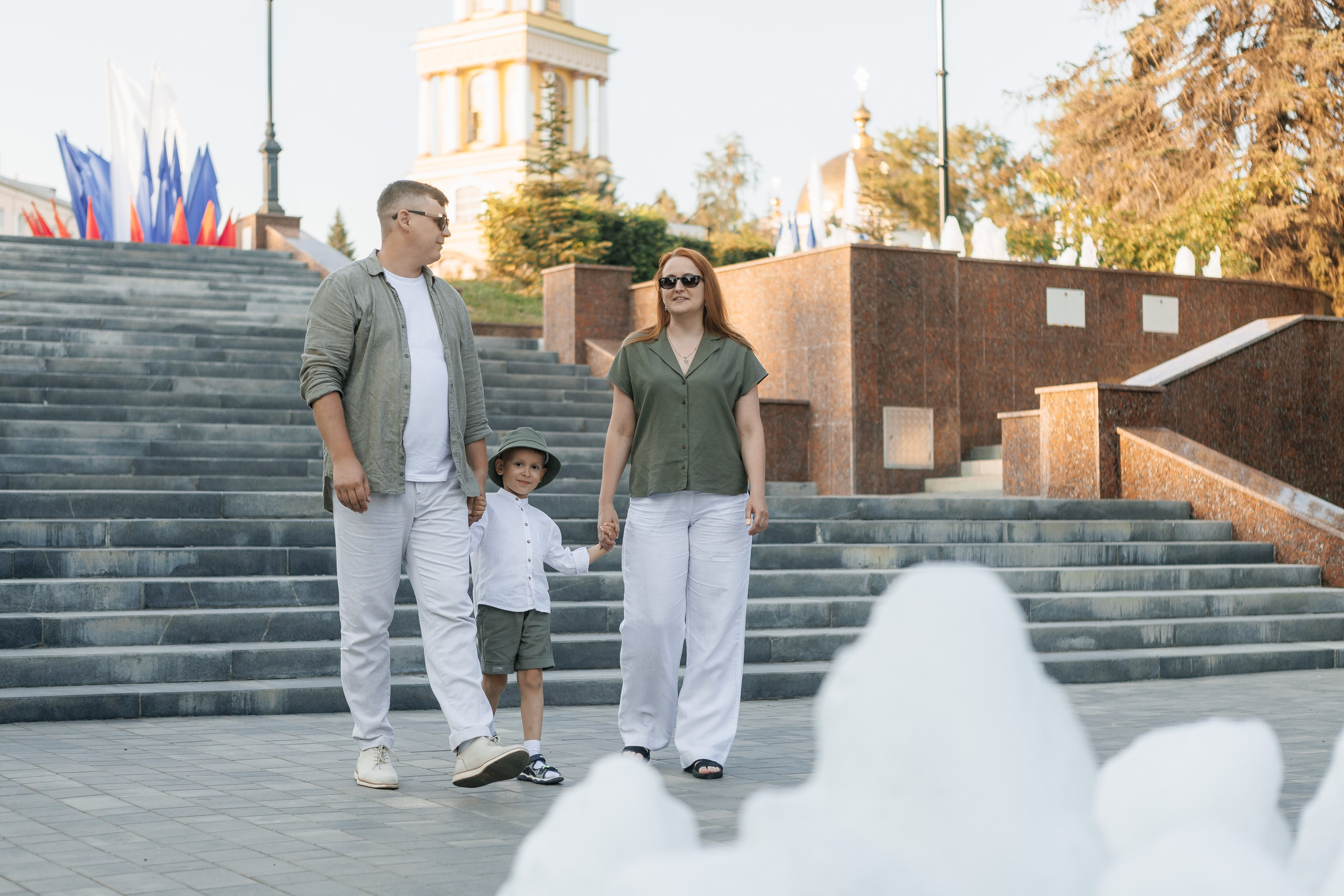 Прогулка Константин, Татьяна и Лев. Свадебный и портретный Фотограф в Липецке Дмитрий Котюков