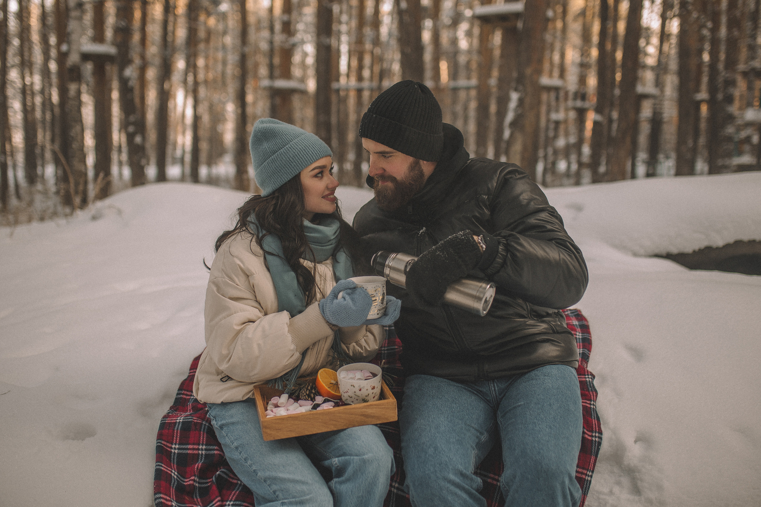 Фотосессия love story на природе. Фотограф Екатерина Амбрушкевич