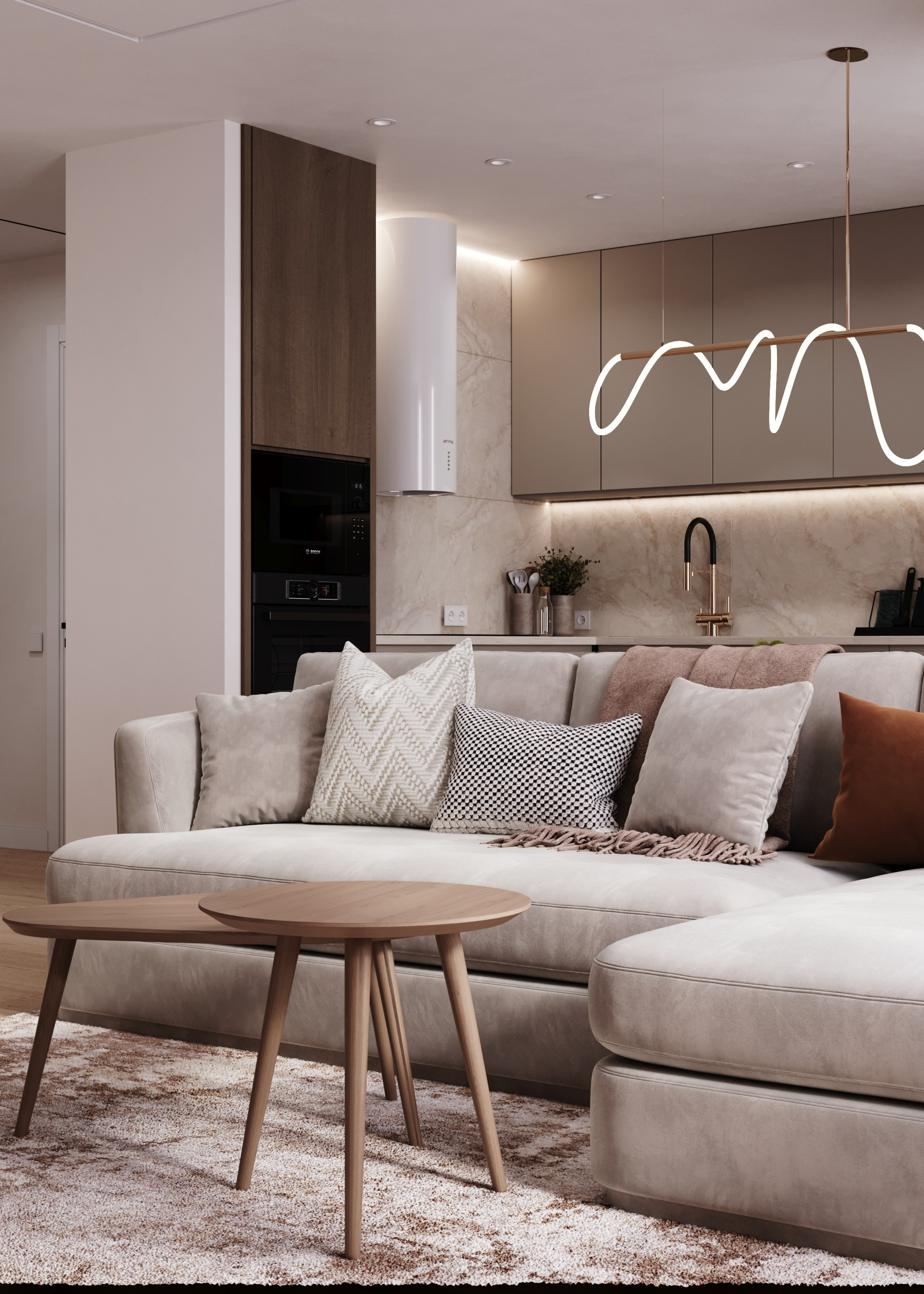 ЖК Modum. Студия дизайна интерьеров RR.interio