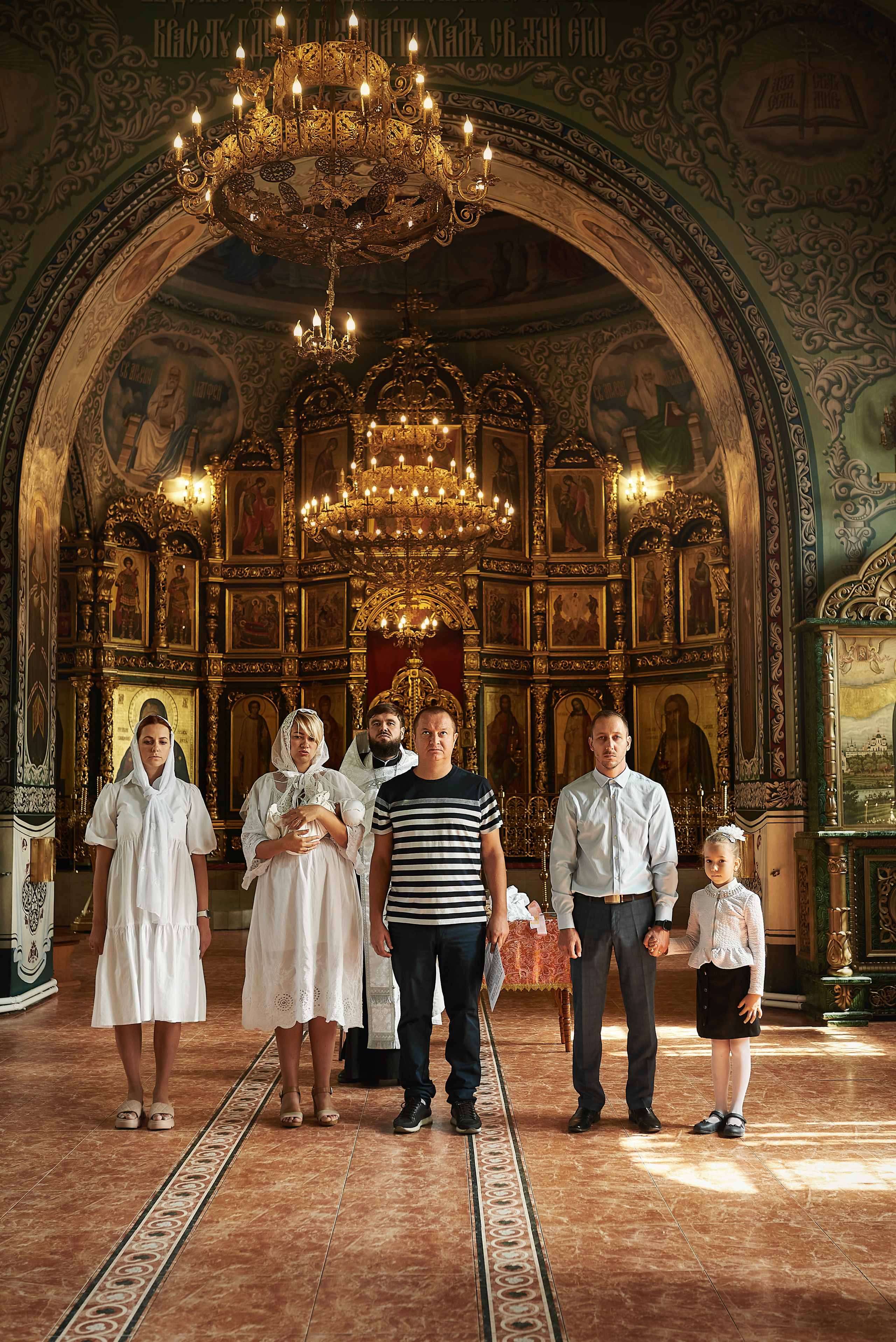Крещение Екатерины в Храме преп. Серафима Саровского. Семейный фотограф в Ростове-на-Дону Татьяна Литвинова