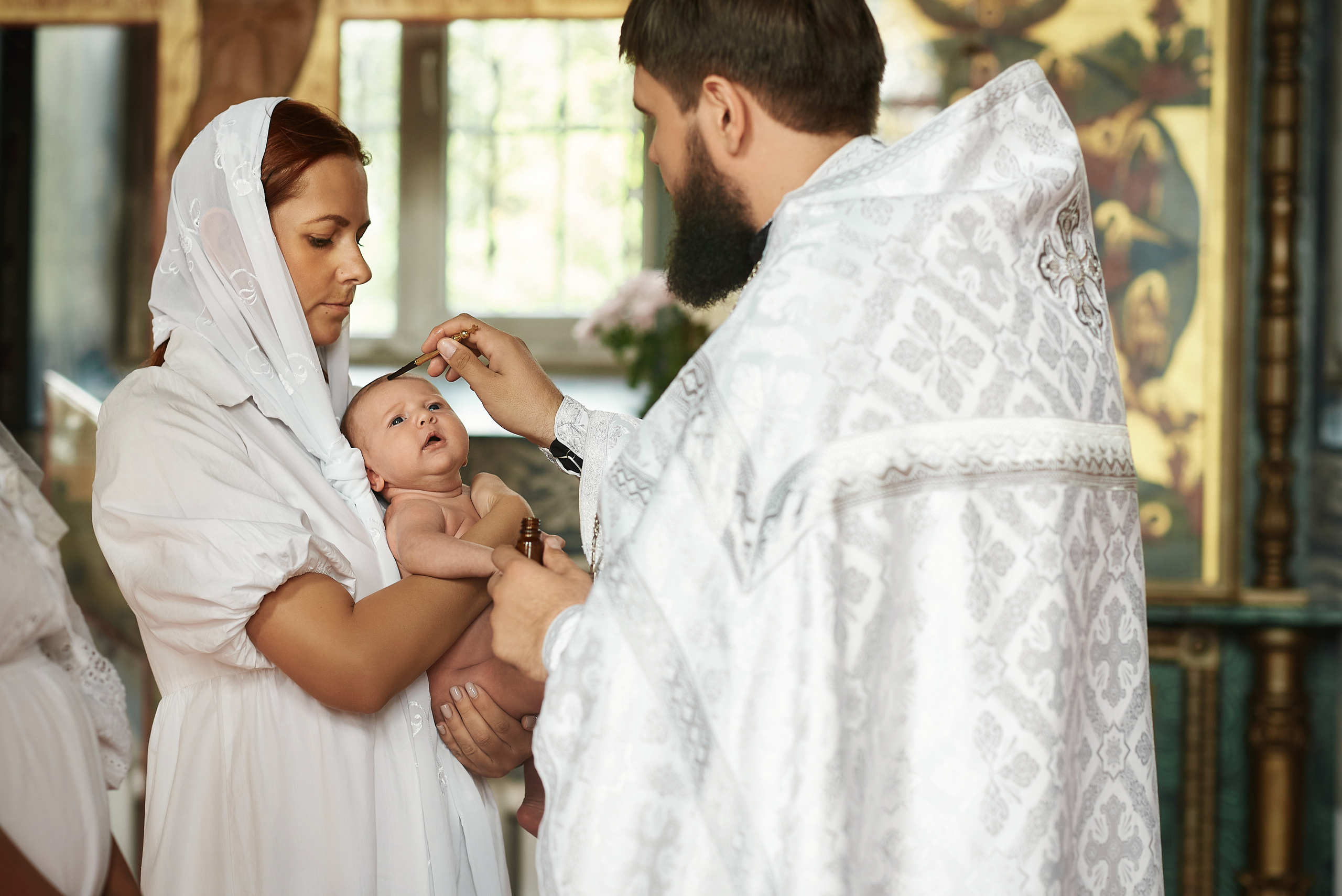 Крещение Екатерины в Храме преп. Серафима Саровского. Семейный фотограф в Ростове-на-Дону Татьяна Литвинова