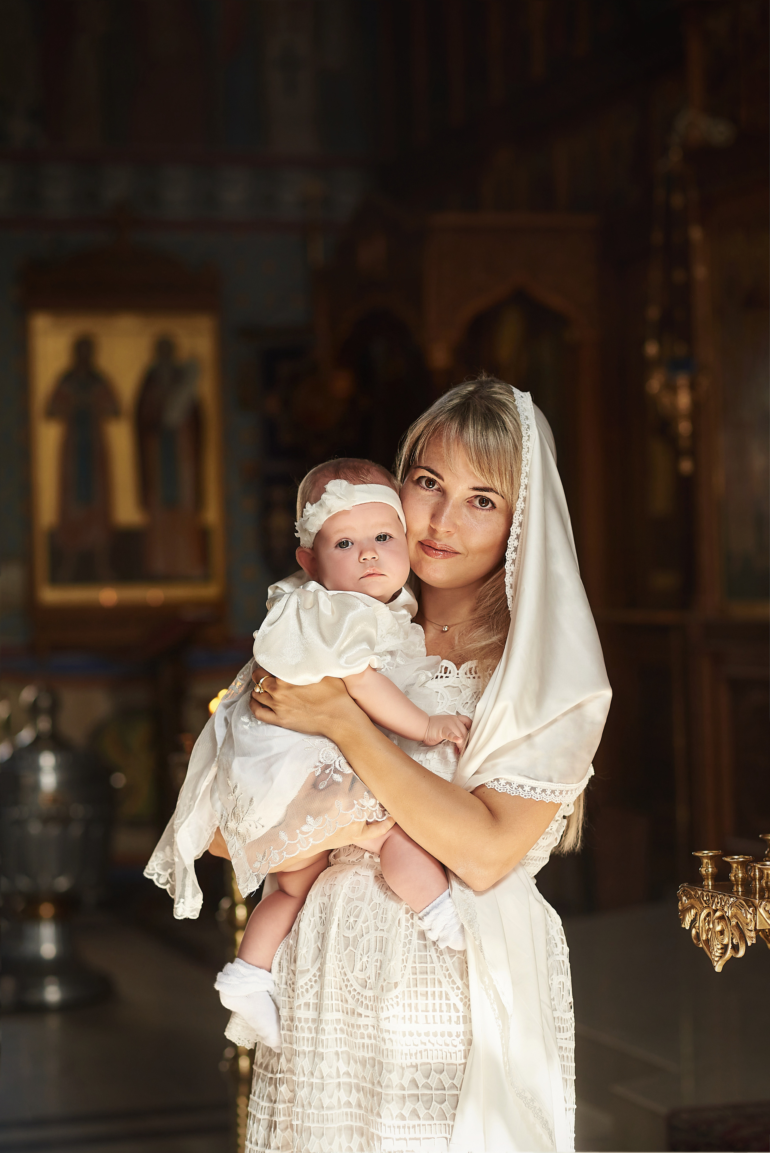 Крещение Софии в Храме иконы Казанской БМ. Семейный фотограф в Ростове-на-Дону Татьяна Литвинова