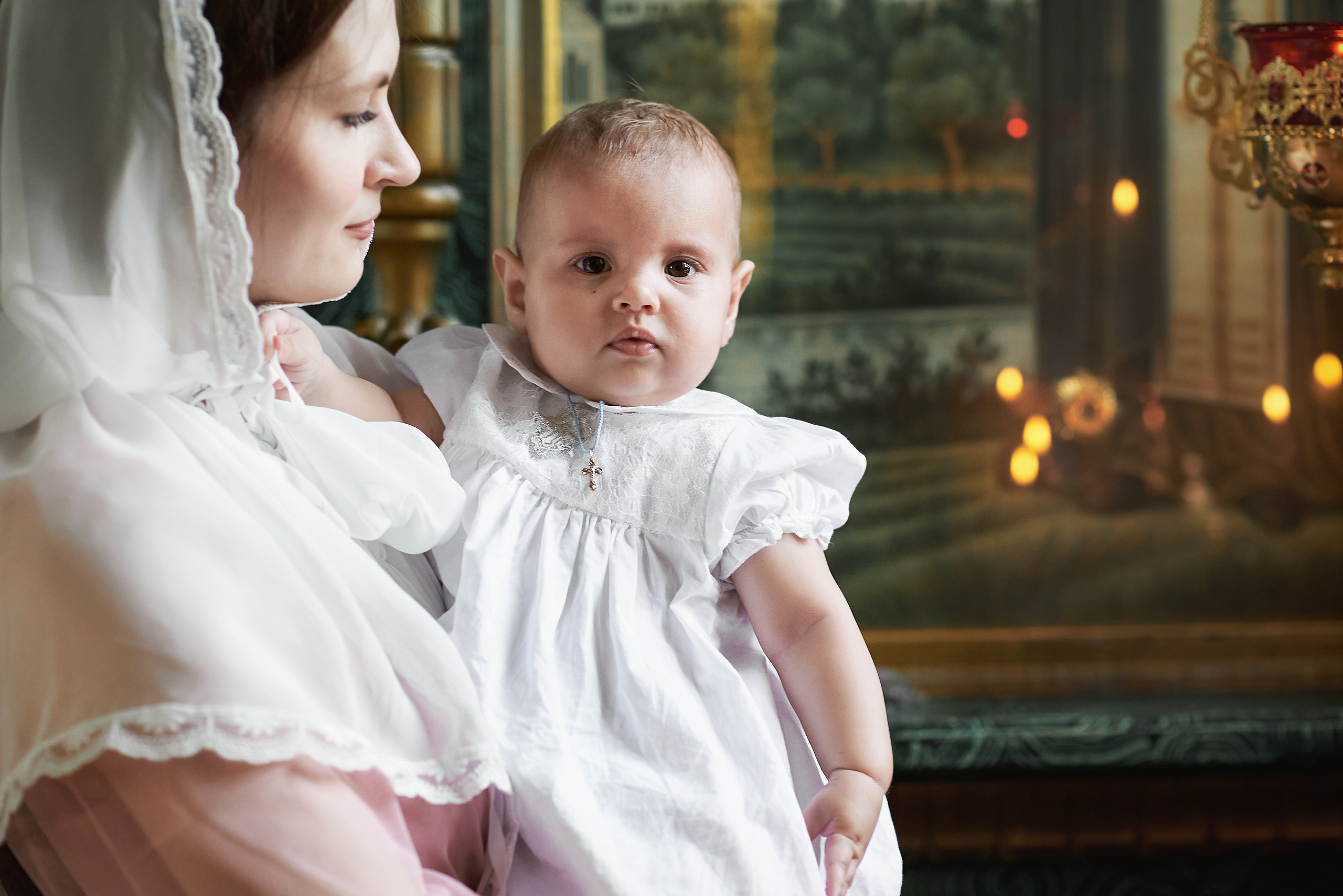 Крещение Алисы в храме преп. Серафима Саровского. Семейный фотограф в Ростове-на-Дону Татьяна Литвинова