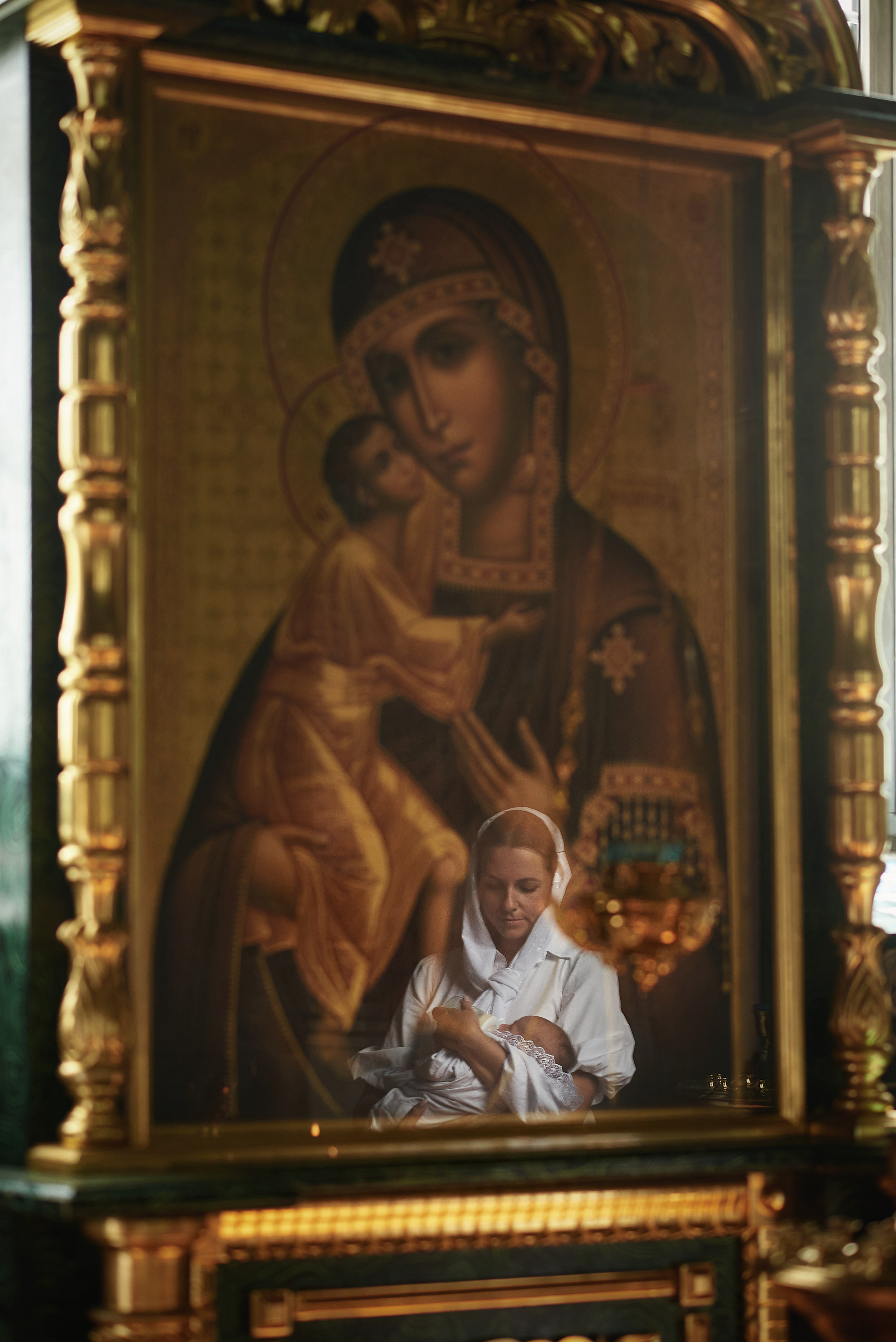 Крещение Екатерины в Храме преп. Серафима Саровского. Семейный фотограф в Ростове-на-Дону Татьяна Литвинова