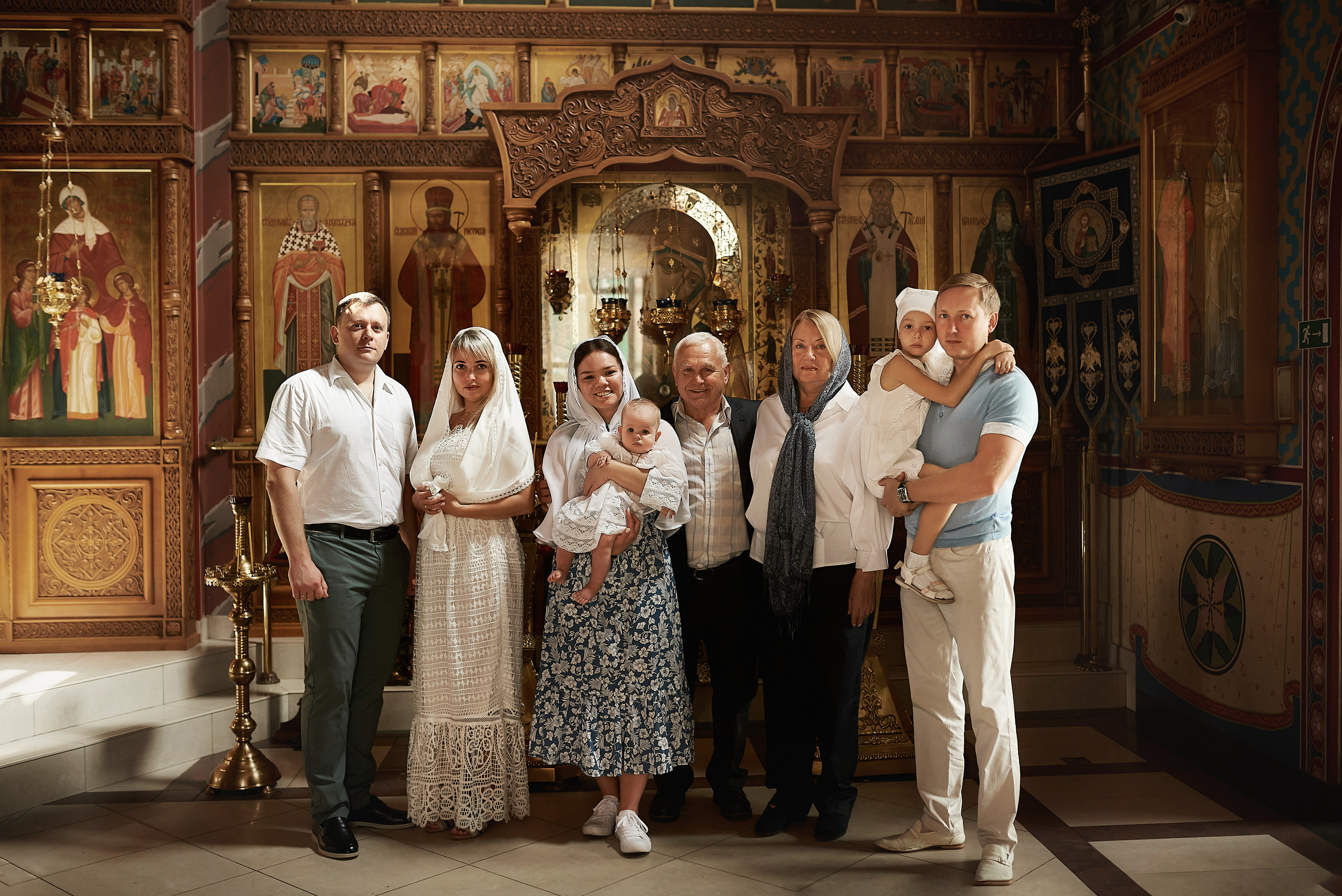 Крещение Софии в Храме иконы Казанской БМ. Семейный фотограф в Ростове-на-Дону Татьяна Литвинова
