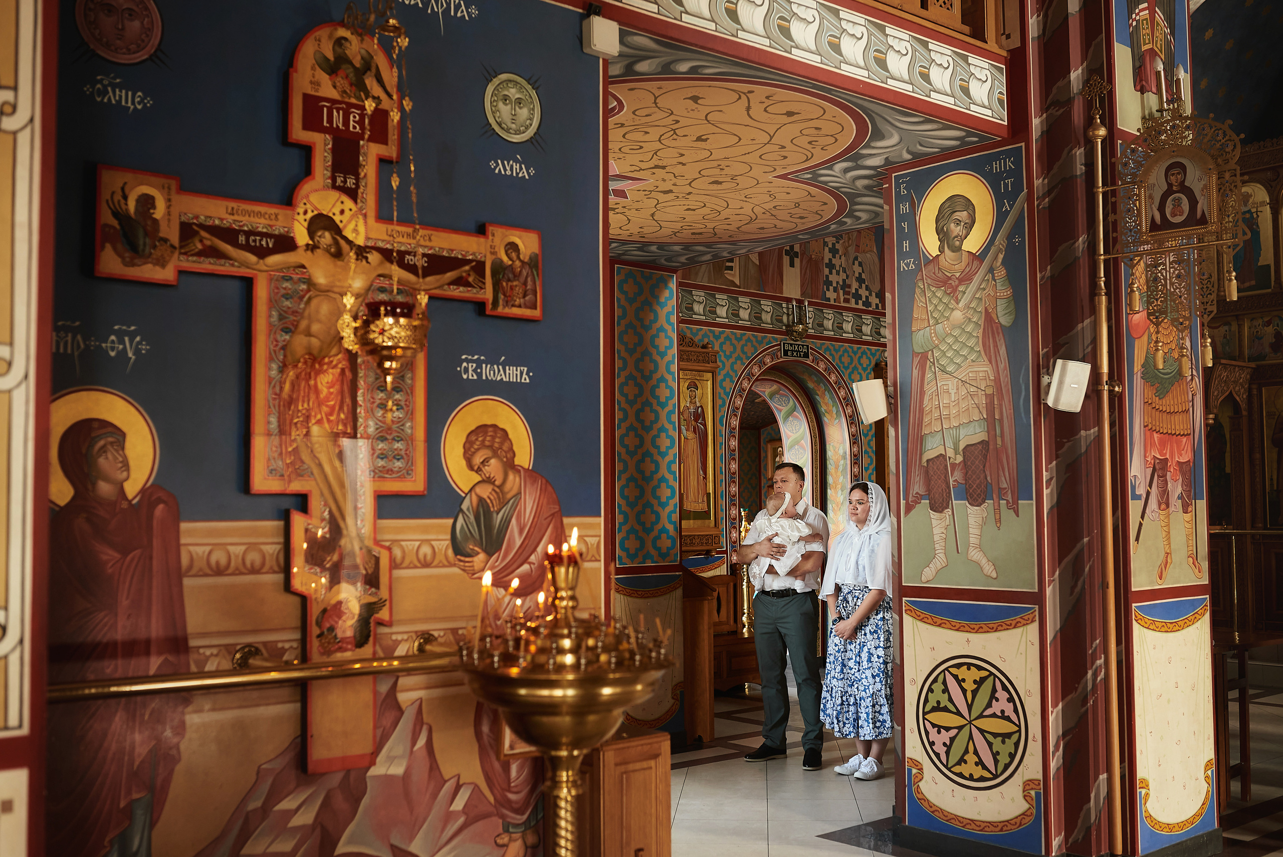 Крещение Софии в Храме иконы Казанской БМ. Семейный фотограф в Ростове-на-Дону Татьяна Литвинова