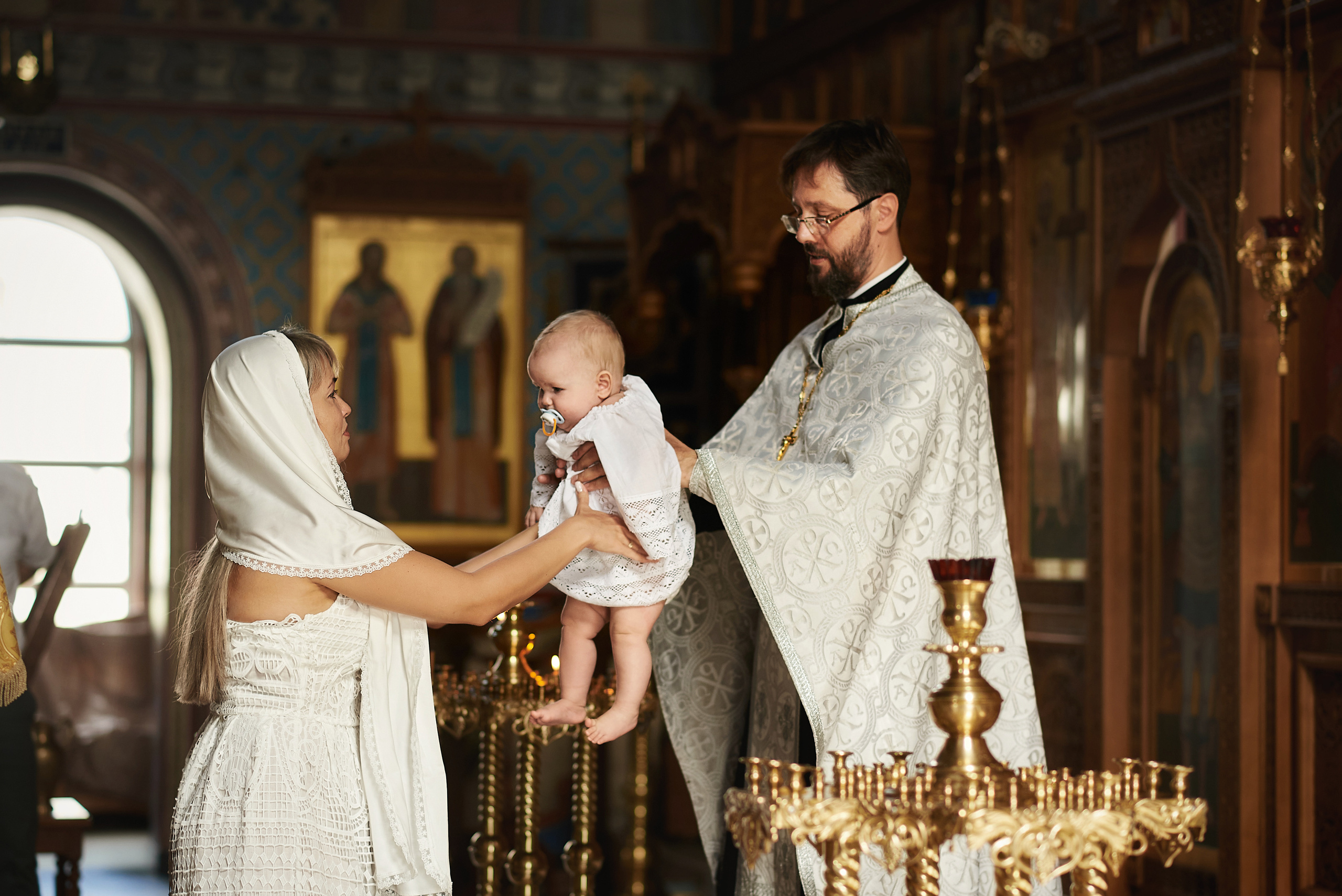 Крещение Софии в Храме иконы Казанской БМ. Семейный фотограф в Ростове-на-Дону Татьяна Литвинова
