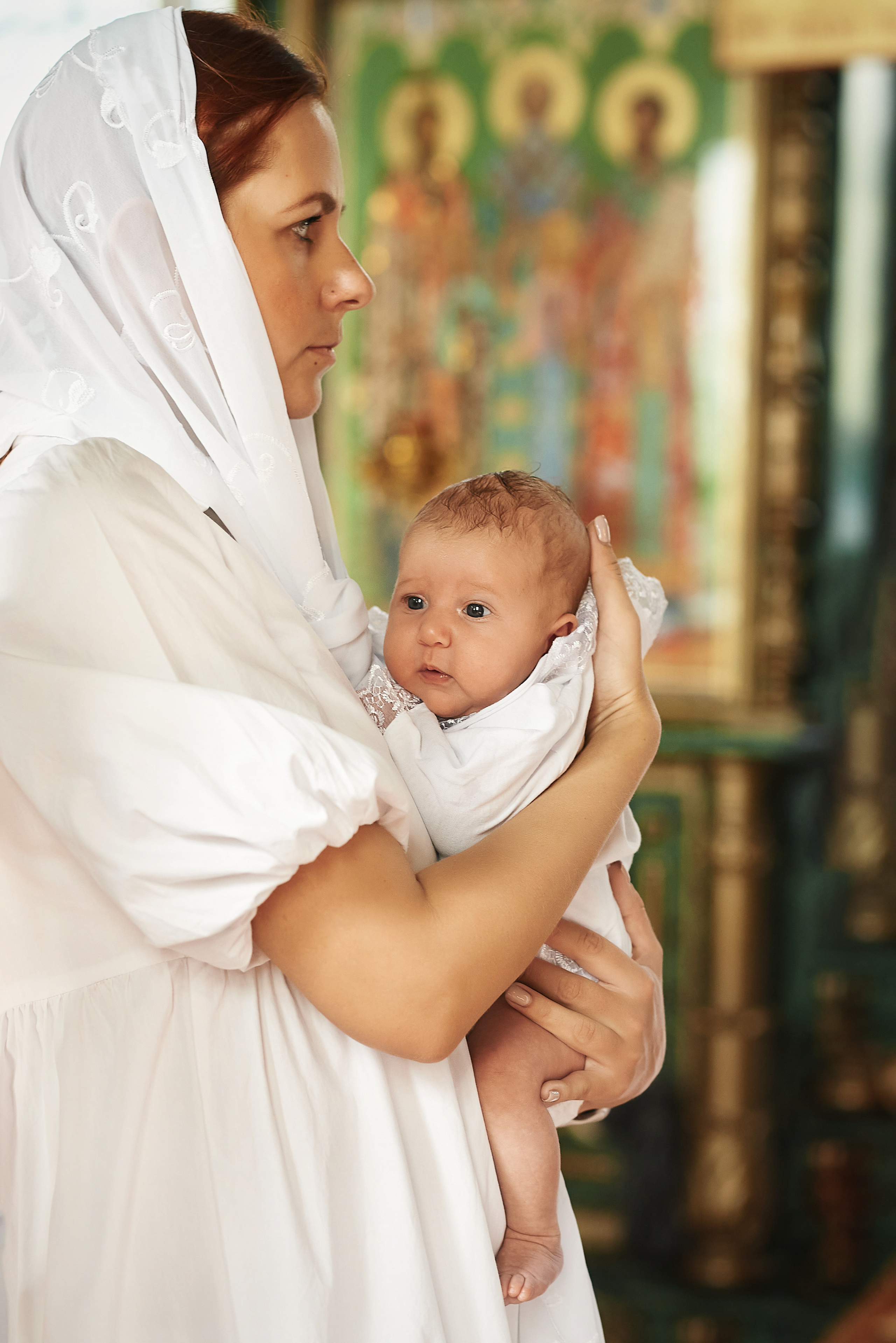 Крещение Екатерины в Храме преп. Серафима Саровского. Семейный фотограф в Ростове-на-Дону Татьяна Литвинова