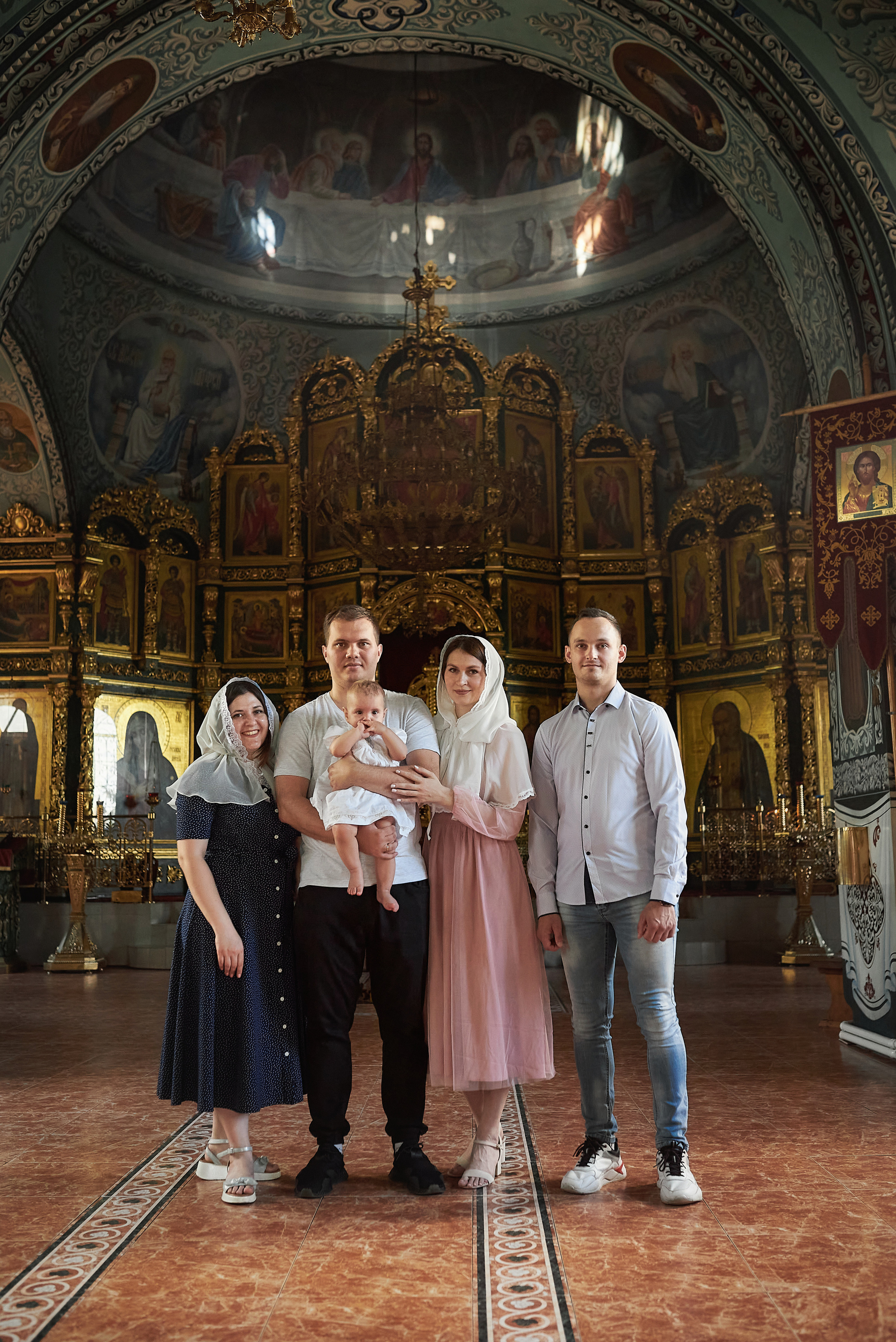 Крещение Алисы в храме преп. Серафима Саровского. Семейный фотограф в Ростове-на-Дону Татьяна Литвинова