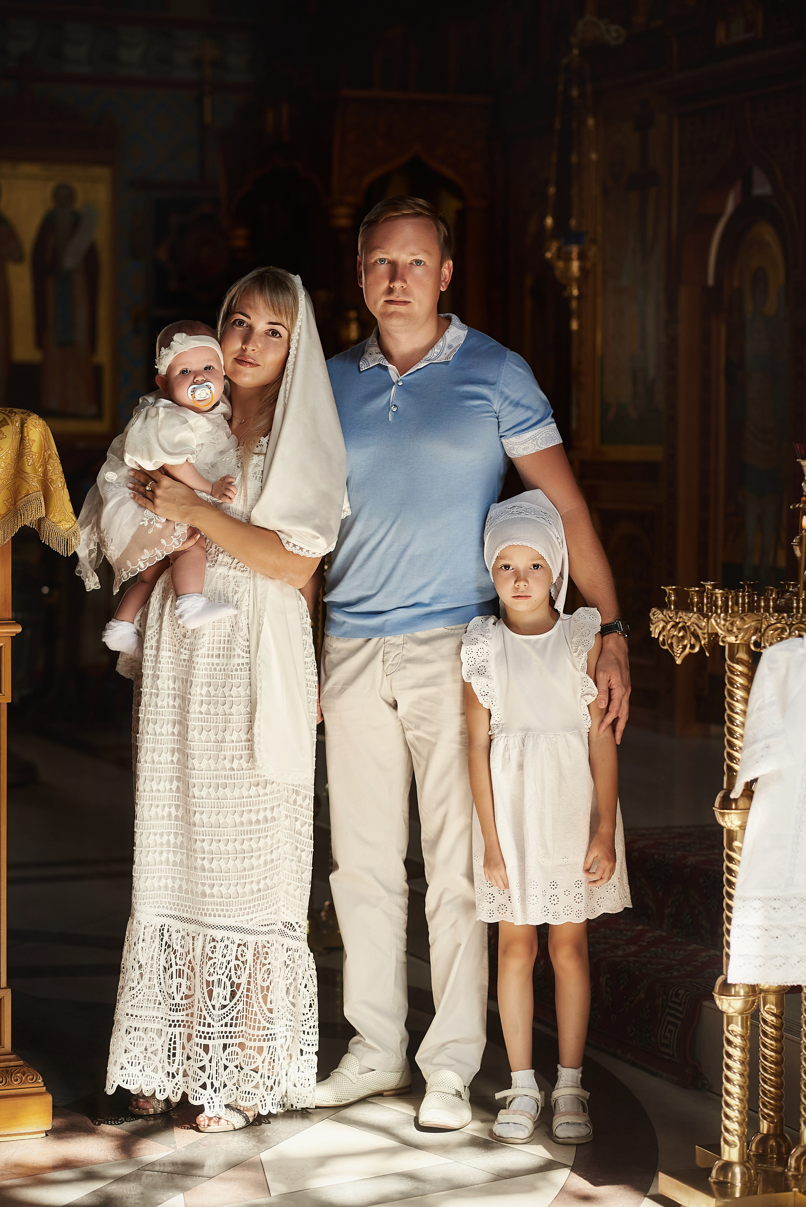 Крещение Софии в Храме иконы Казанской БМ. Семейный фотограф в Ростове-на-Дону Татьяна Литвинова