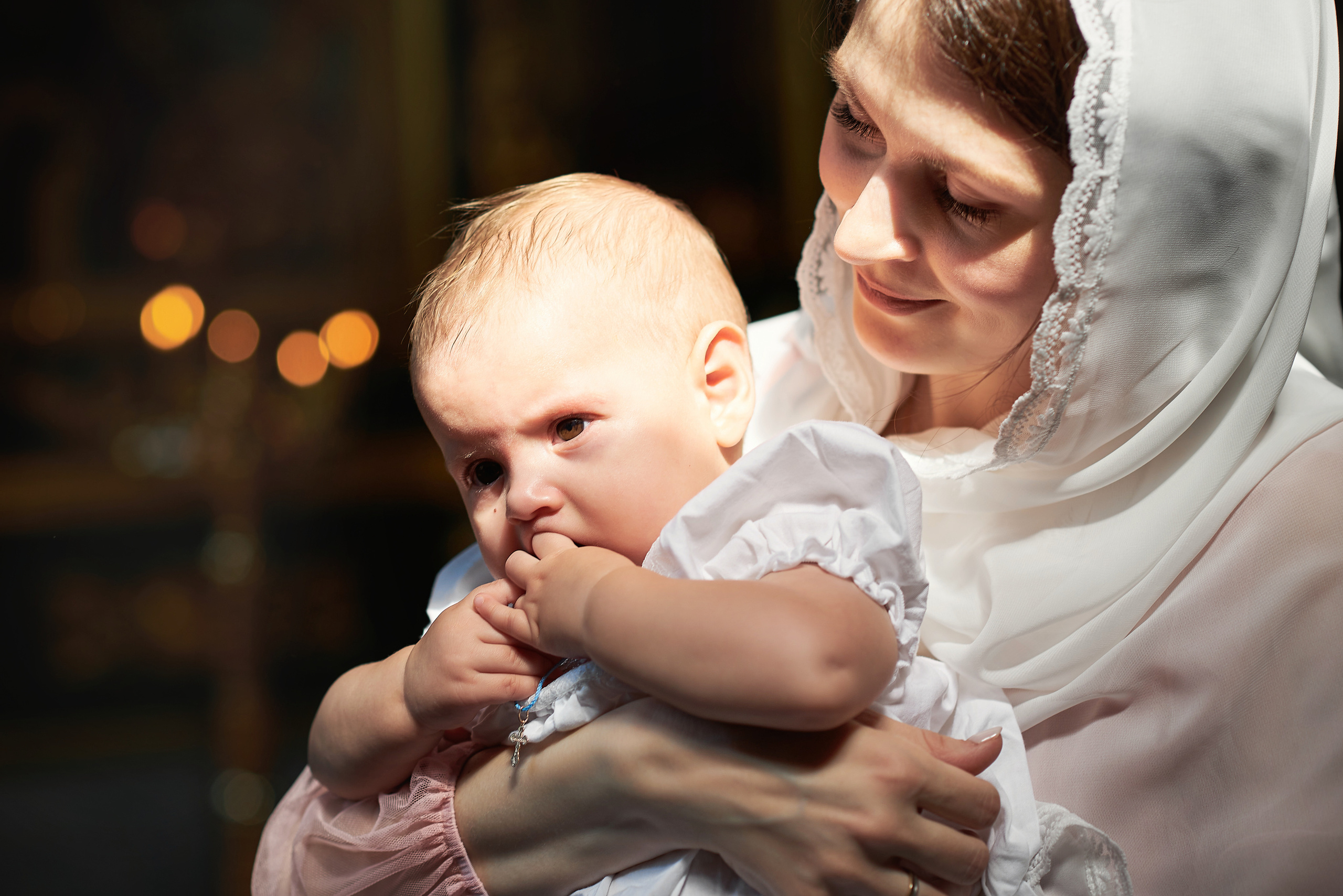 Крещение Алисы в храме преп. Серафима Саровского. Семейный фотограф в Ростове-на-Дону Татьяна Литвинова