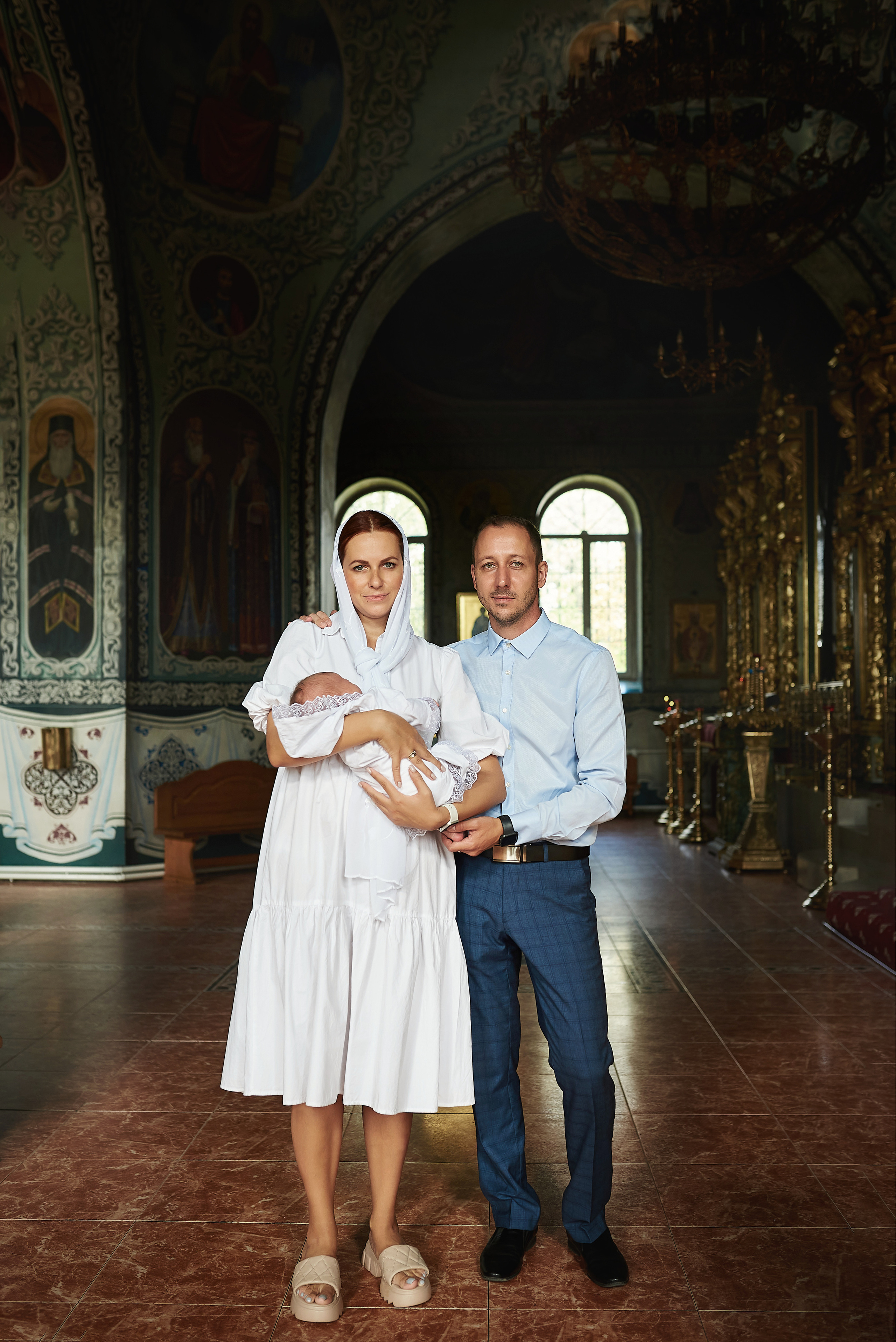 Крещение Екатерины в Храме преп. Серафима Саровского. Семейный фотограф в Ростове-на-Дону Татьяна Литвинова