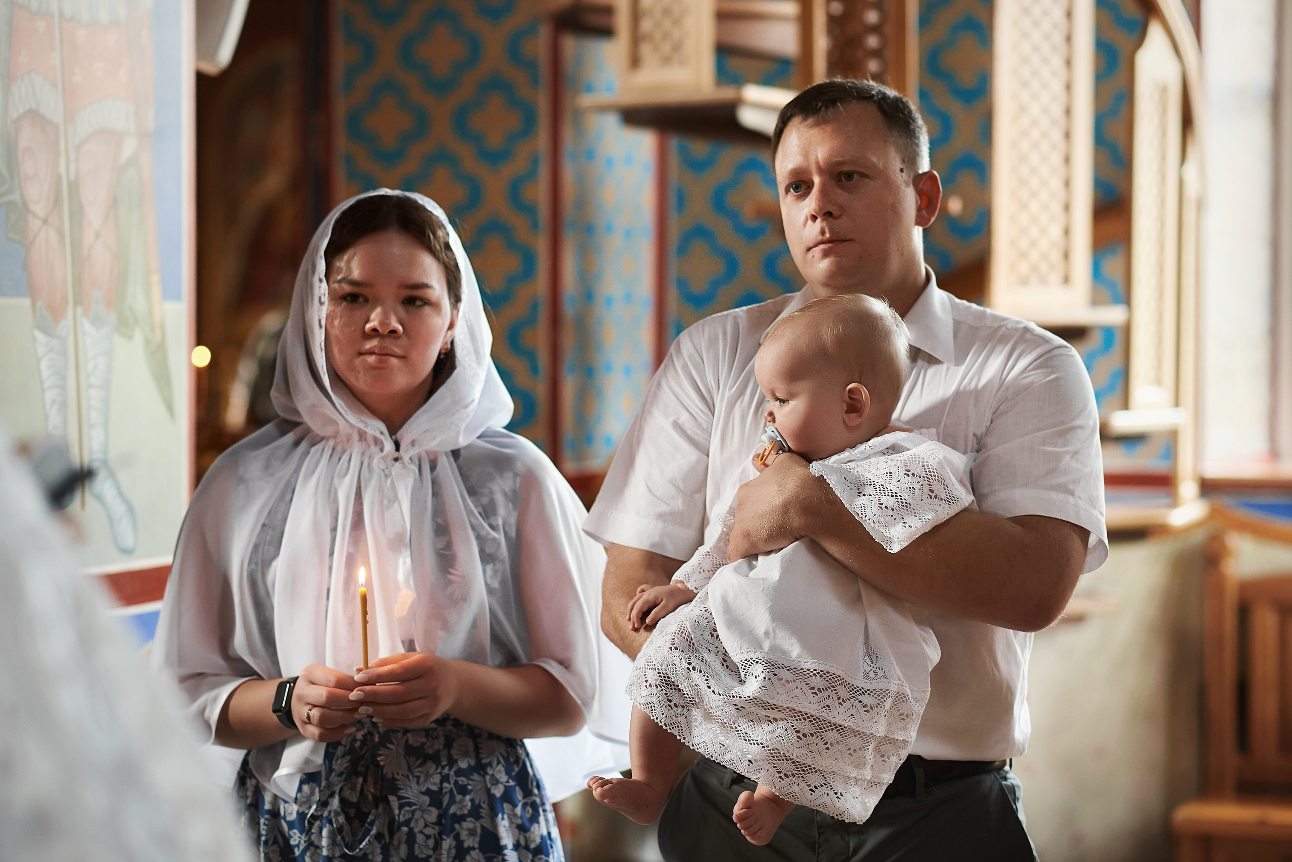 Крещение Софии в Храме иконы Казанской БМ. Семейный фотограф в Ростове-на-Дону Татьяна Литвинова