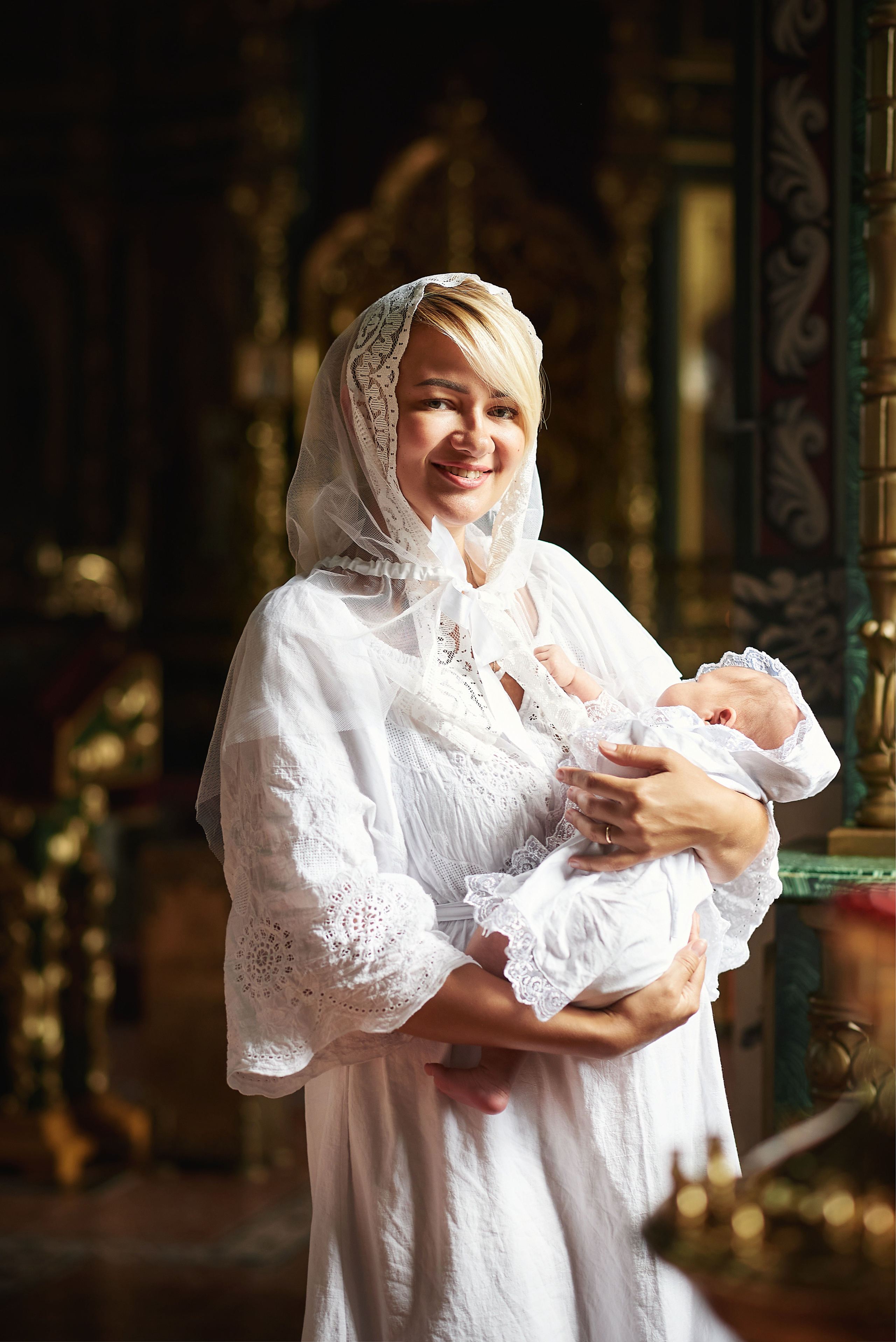 Крещение Екатерины в Храме преп. Серафима Саровского. Семейный фотограф в Ростове-на-Дону Татьяна Литвинова