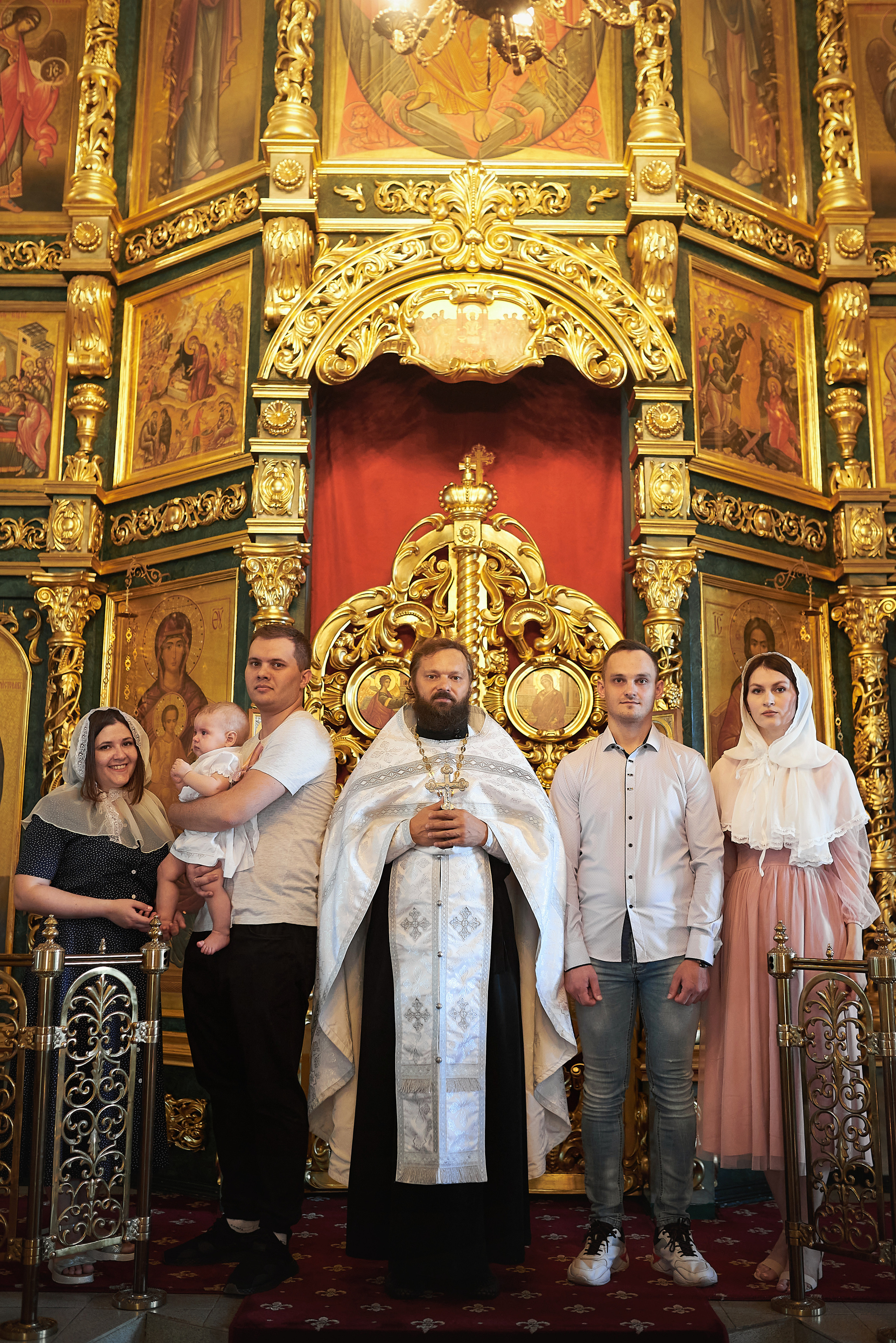Крещение Алисы в храме преп. Серафима Саровского. Семейный фотограф в Ростове-на-Дону Татьяна Литвинова
