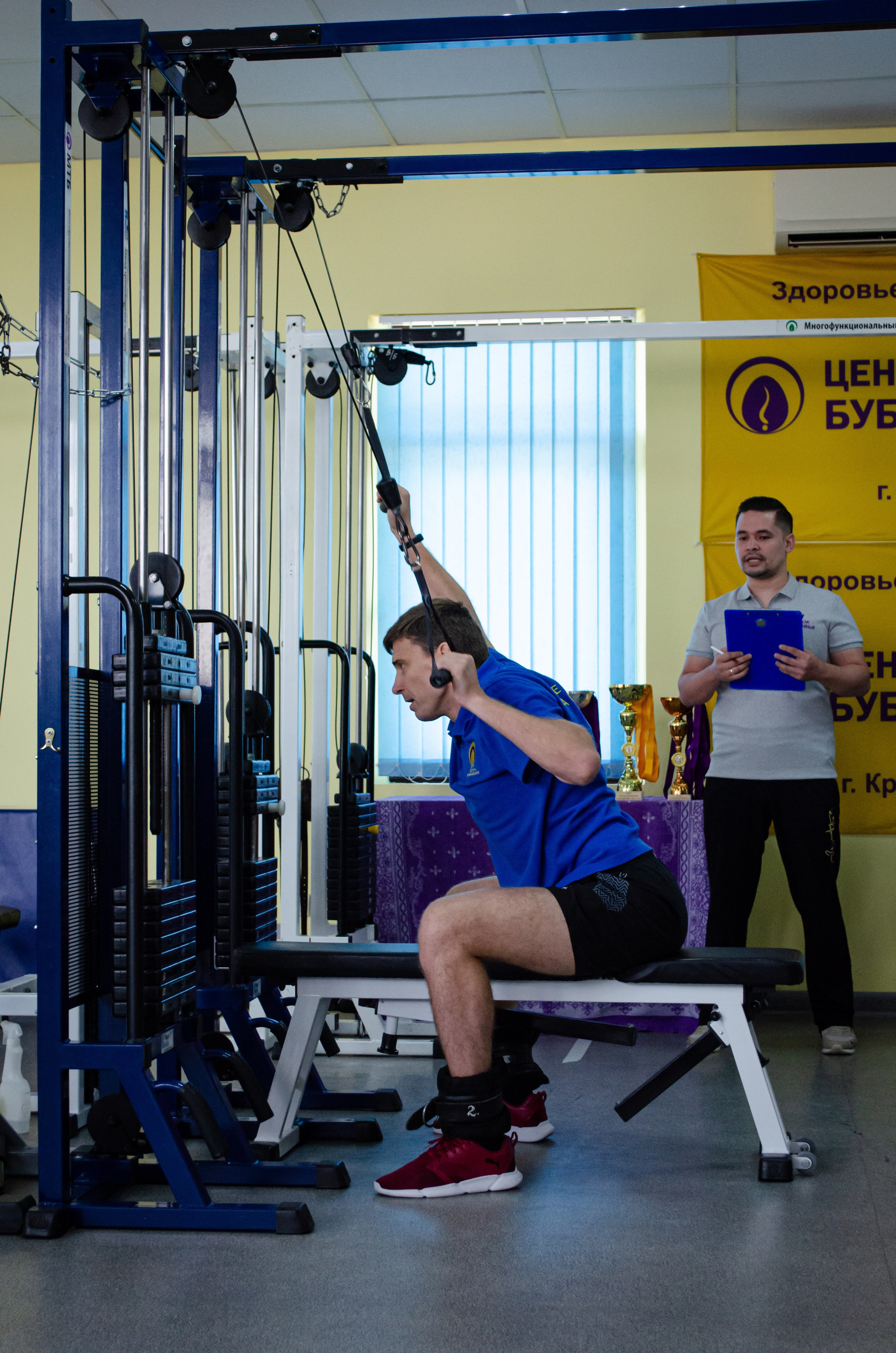 Медицинское спортивное мероприятие. Фотограф