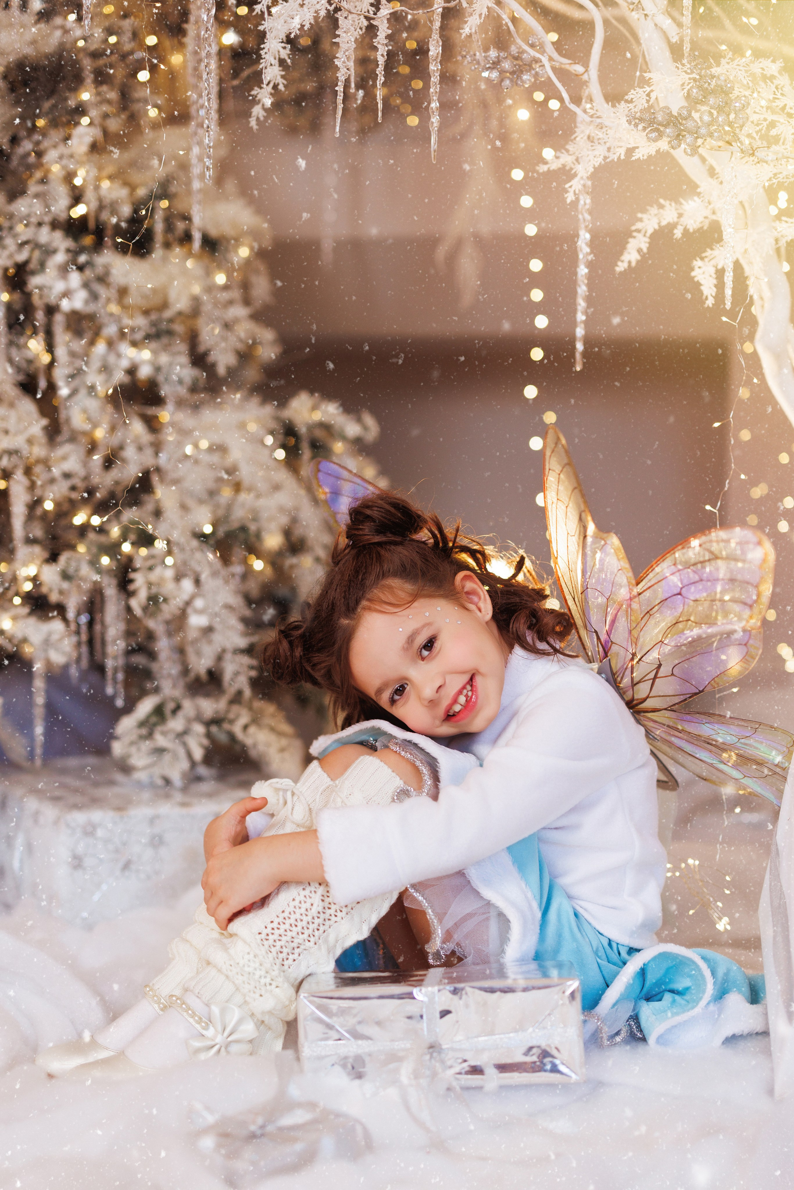 Детская новогодняя фотосессия в фотостудии «Alice», город Краснодар. Семейный и детский фотограф в Краснодаре Анна Трашкова