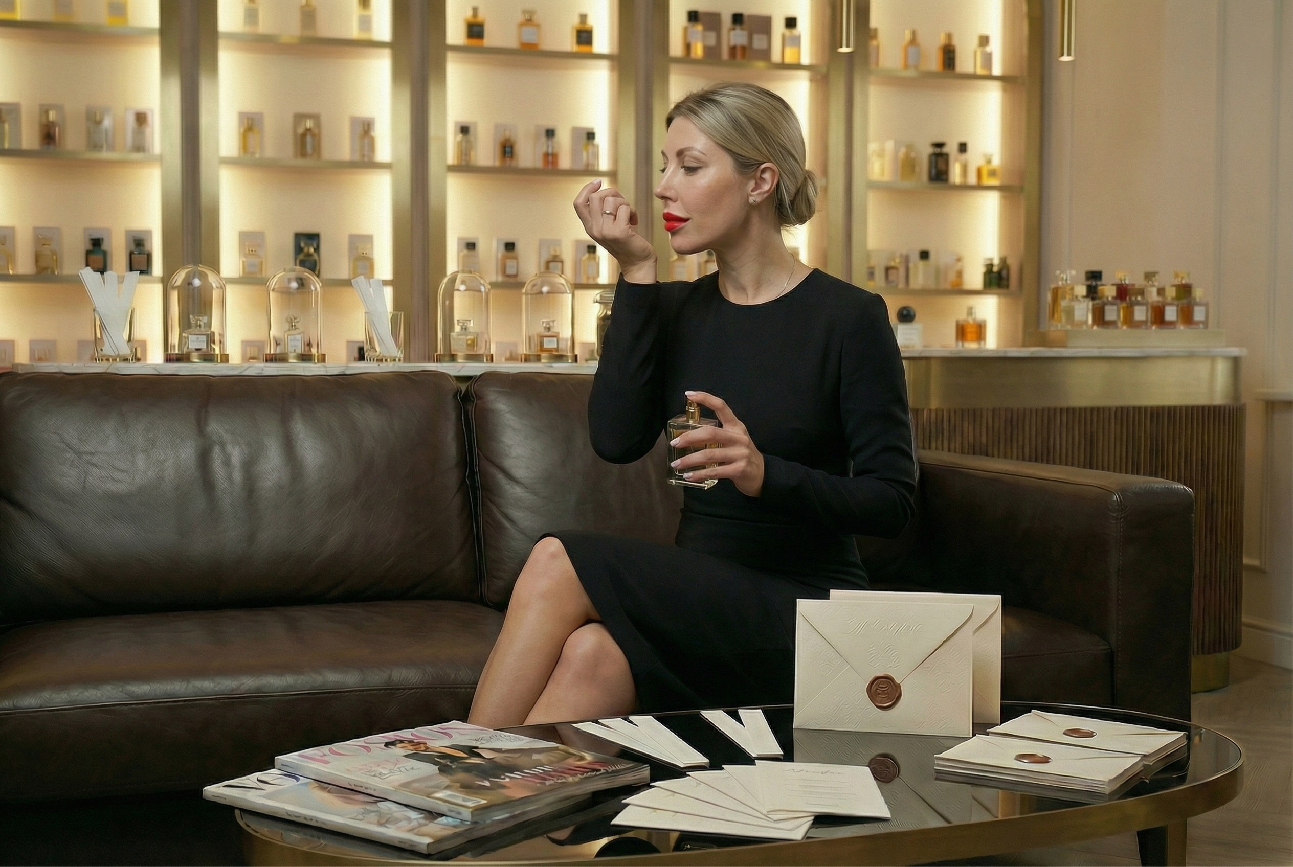 Реклама парфюма. Шаблоны и дизайны выпускных альбомов и фотокниг