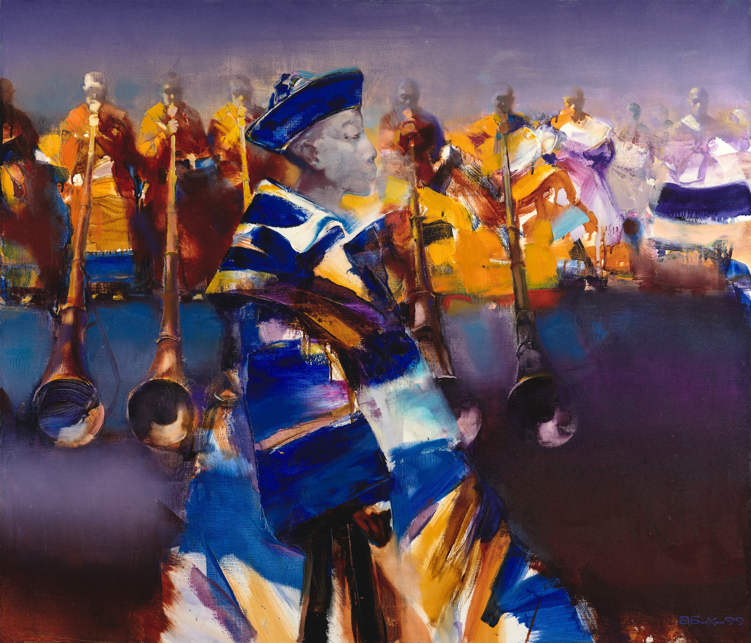 Художник Калашников Александр Андреевич - картины, оцифрованные Сергеем Денисенко