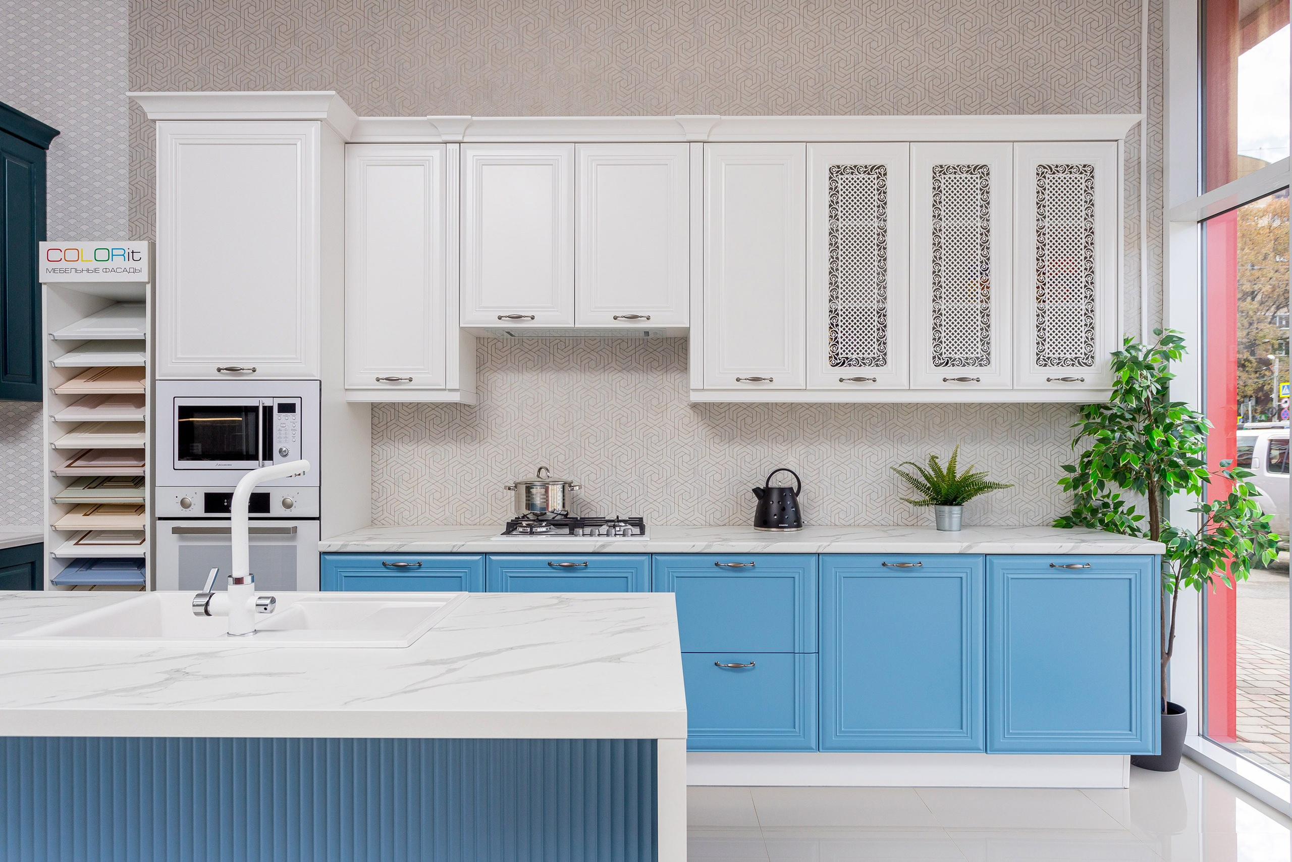 Kitchen salon. Interior photographer Vitalii in Portland and Vancouver