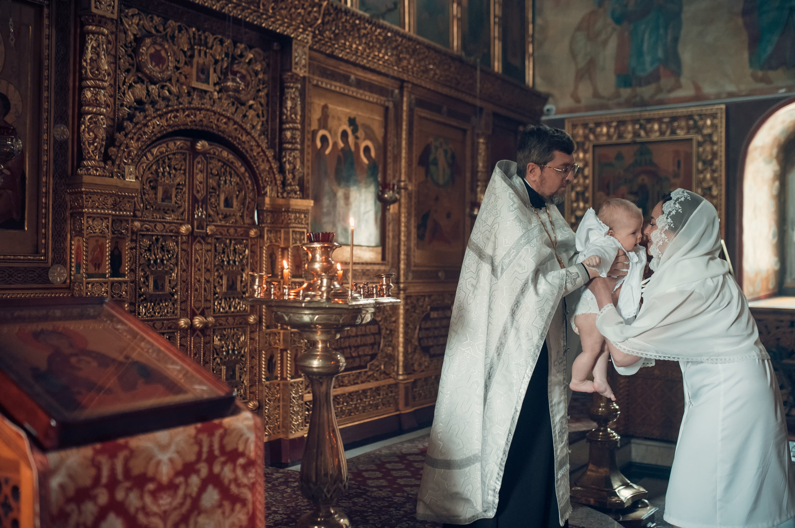 Таинство Крещения Спасо-Преображенский Храм. Семейный фотограф Олеся Батурина Рязань