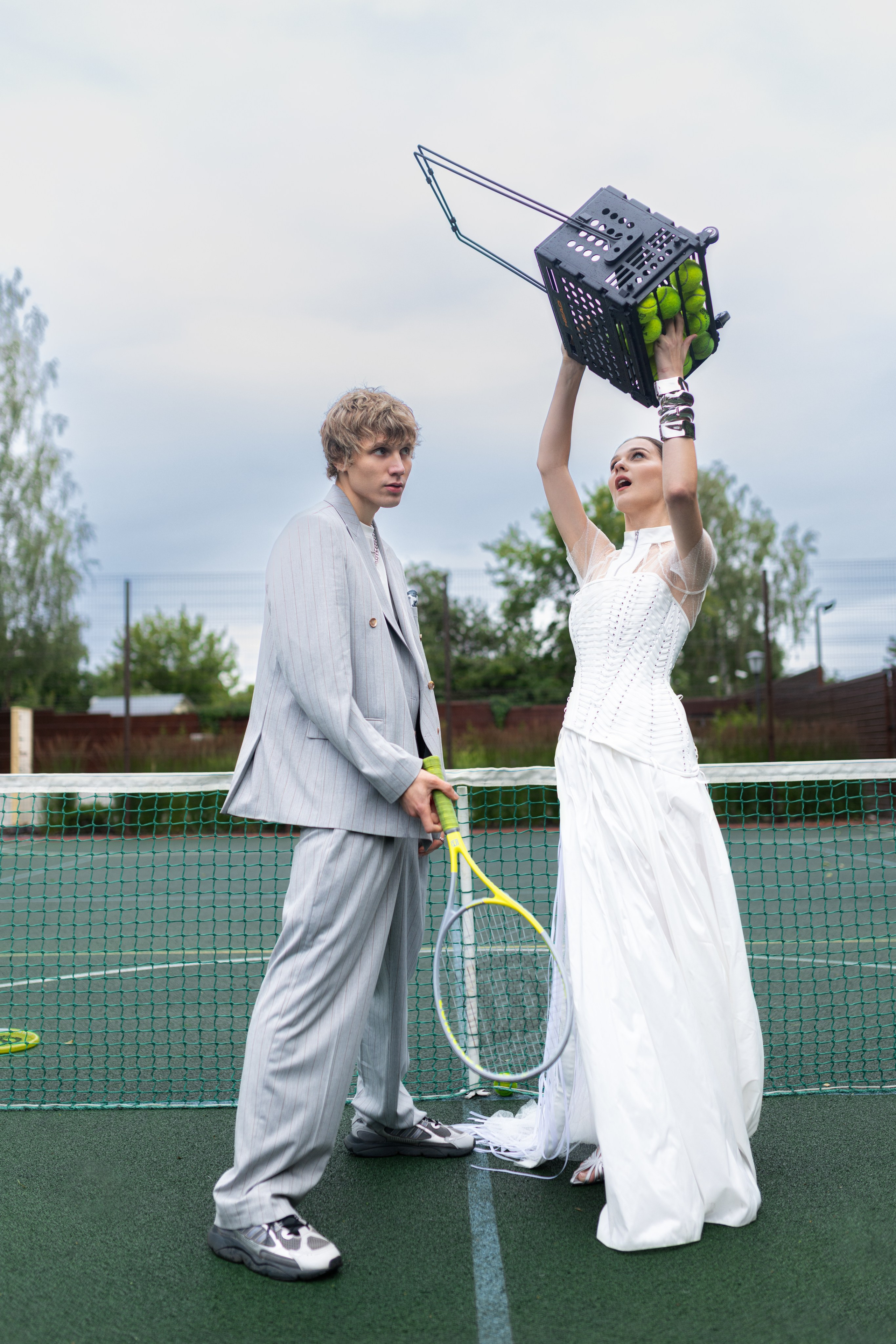 Александр и Эля. Теннис и свадьба. Почему бы и нет?. Дмитрий Шульгин, портретный фотограф в Воронеже