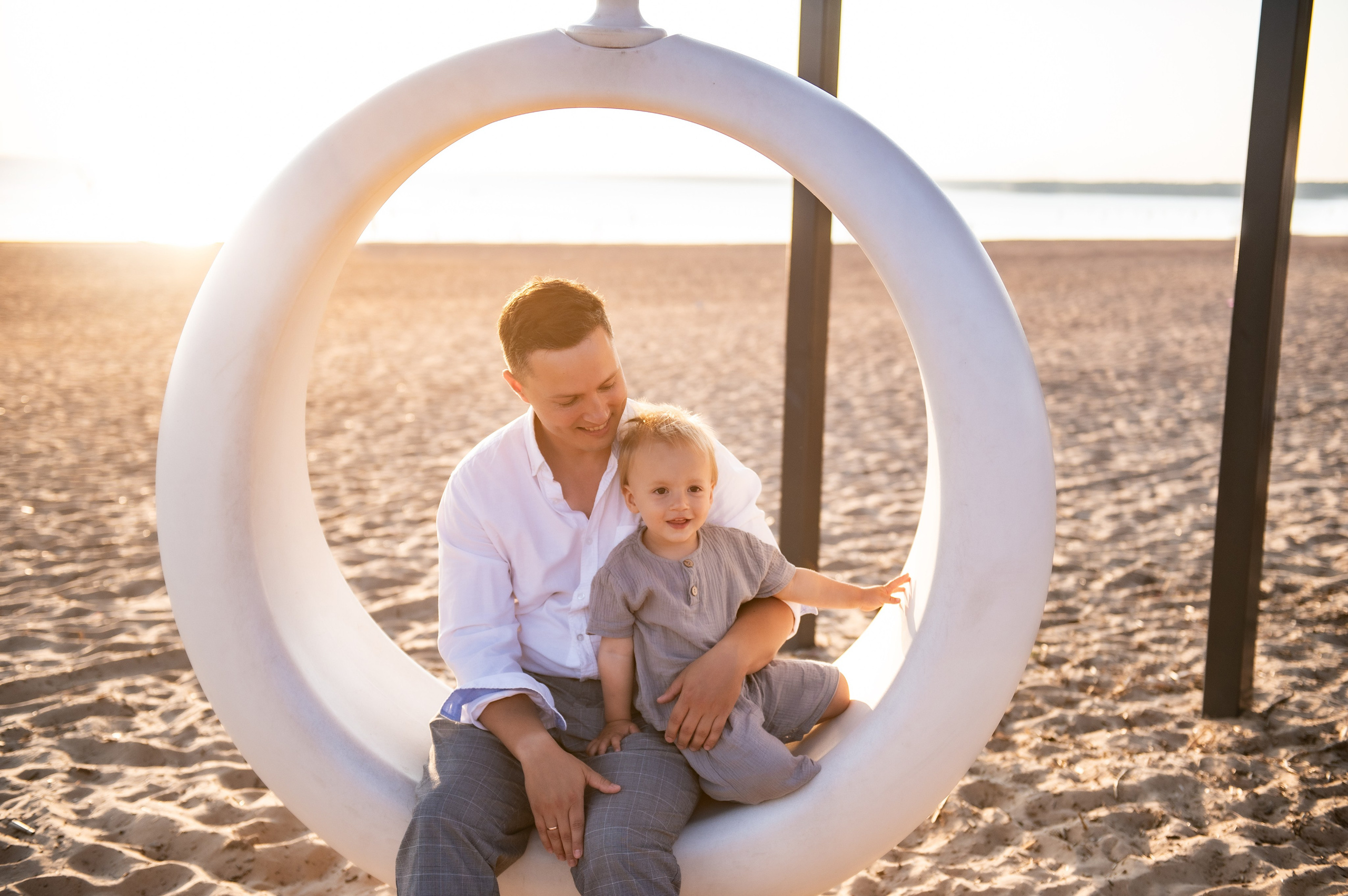 Семейная съемка на пляже. Свадебный и семейный фотограф в Санкт-Петербурге — Мария Черепанова