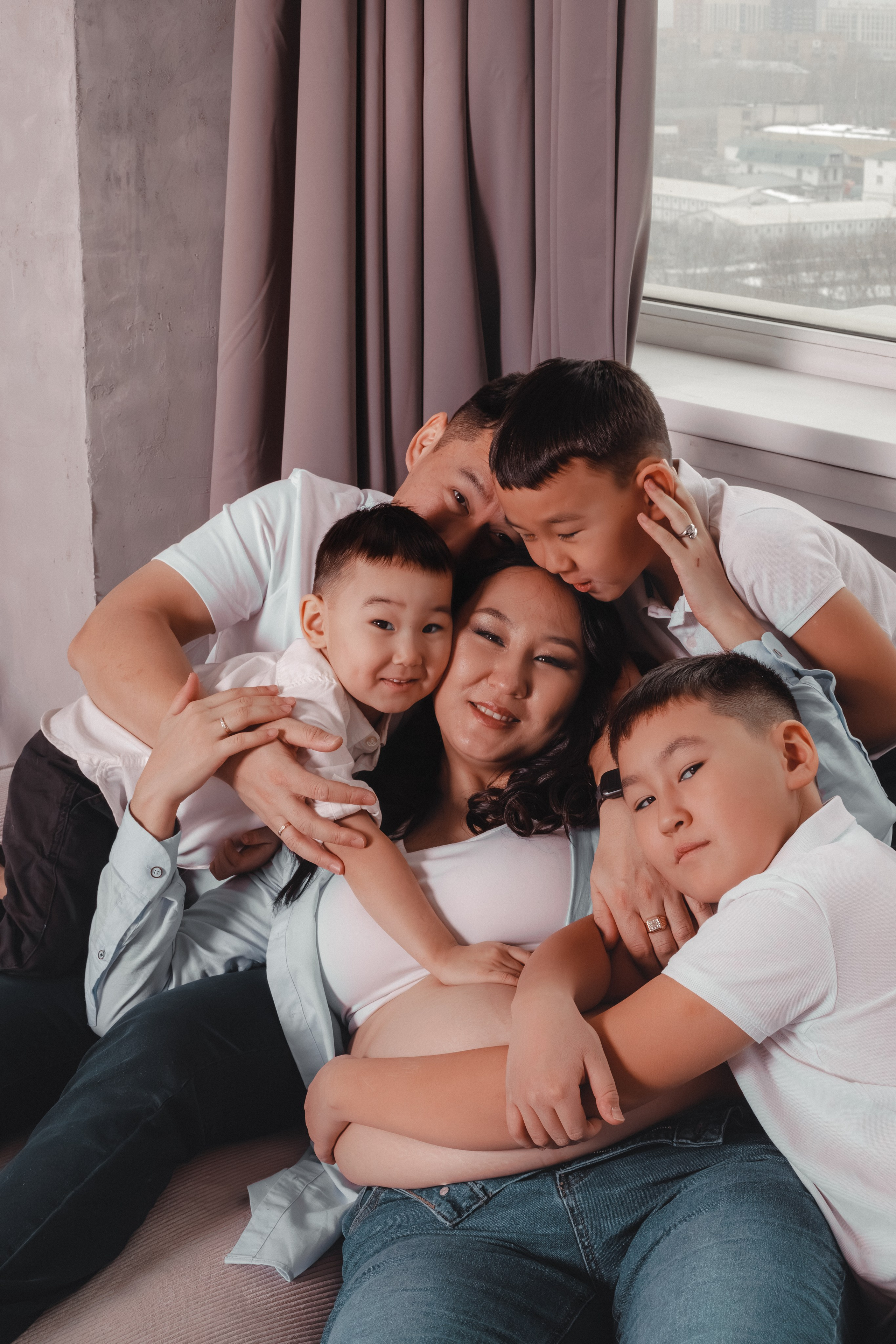 Фотосессия беремености для Баирмы и Жаргала. Семейный и свадебный фотограф в Москве и Домодедово Анна Авилочкина