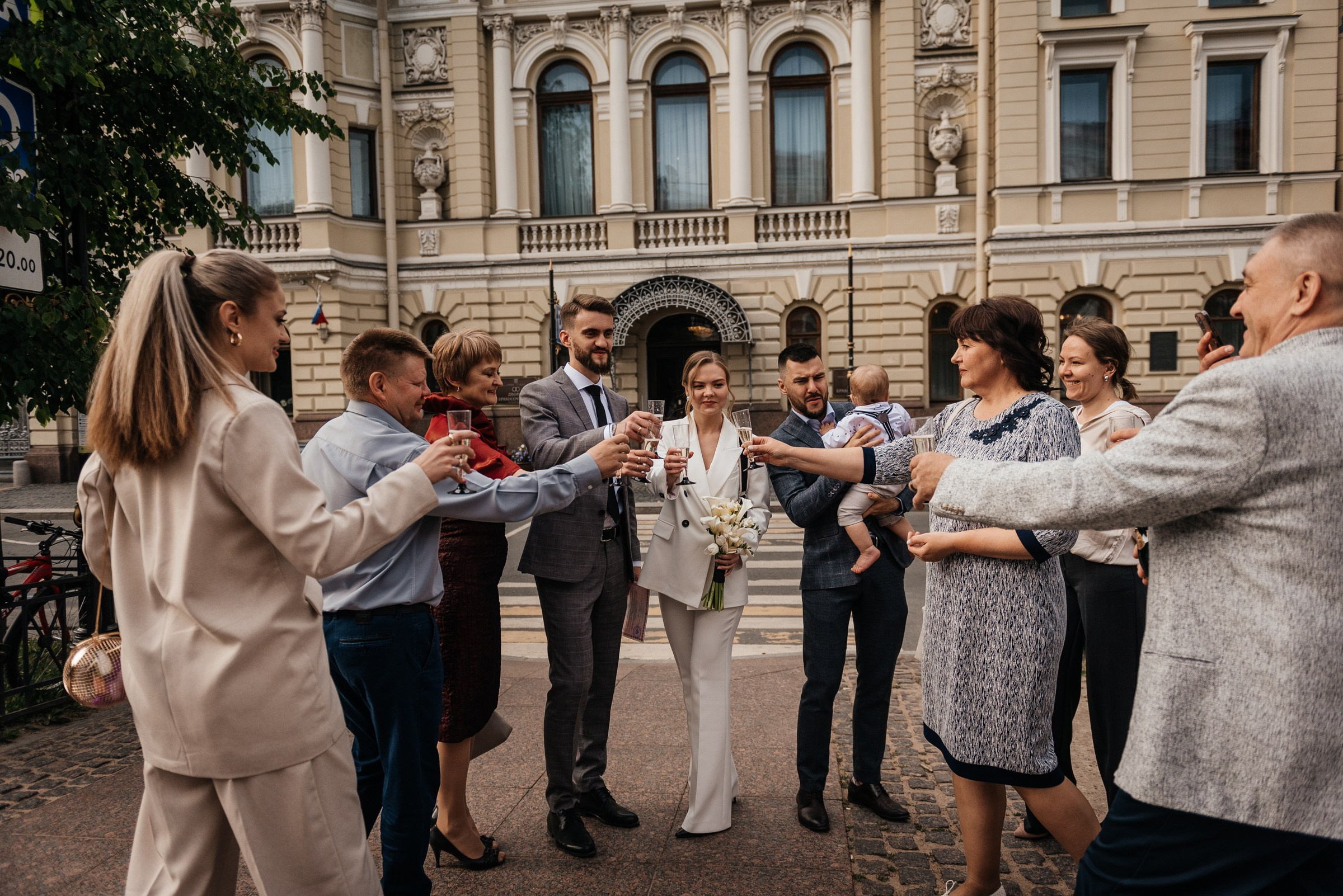 регистрация брака во Дворце Бракосочетания 2 на Фурштадской