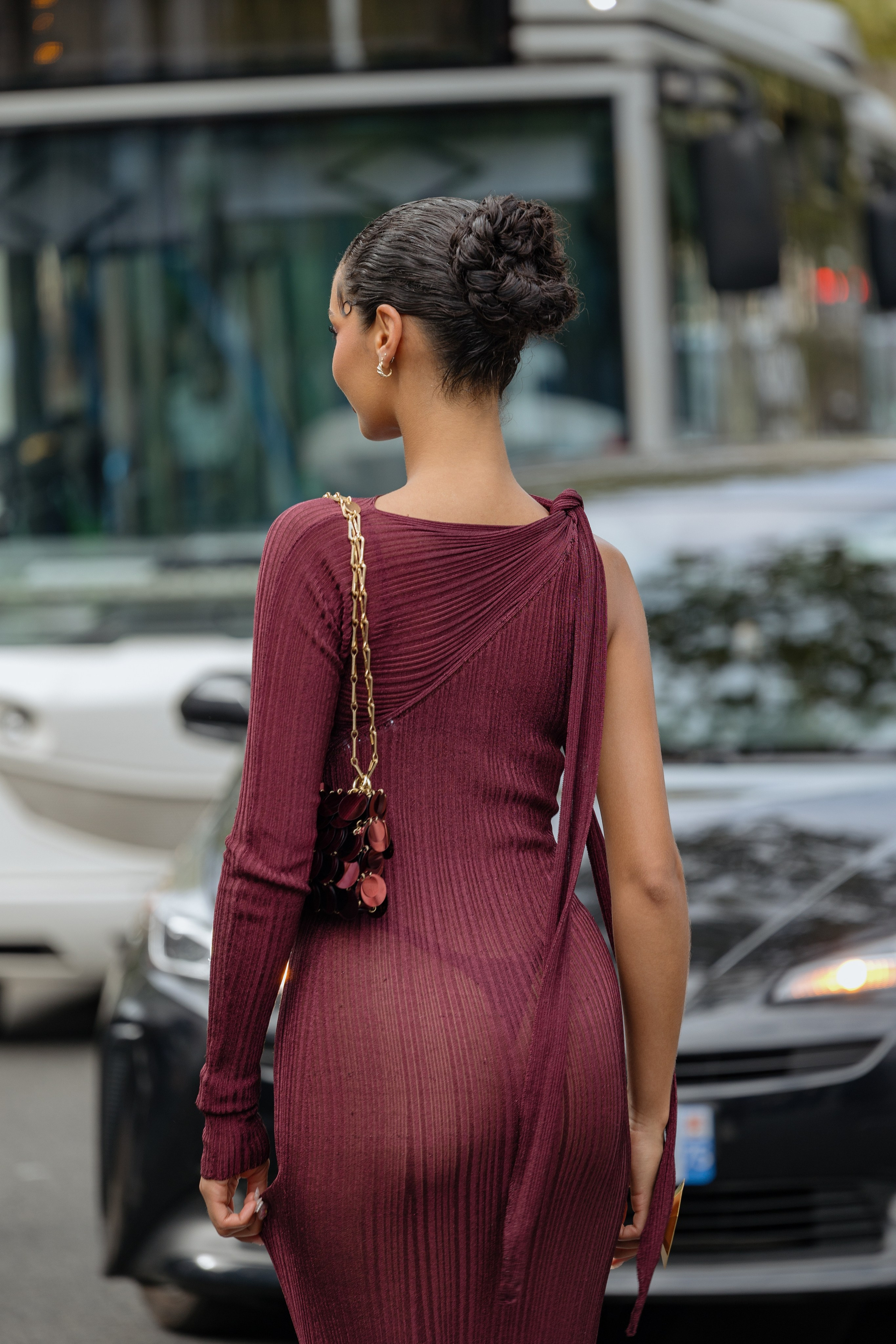 PFW SPRING SUMMER 2024 RABANNE. Photographer in Milan Ivan Goncharov