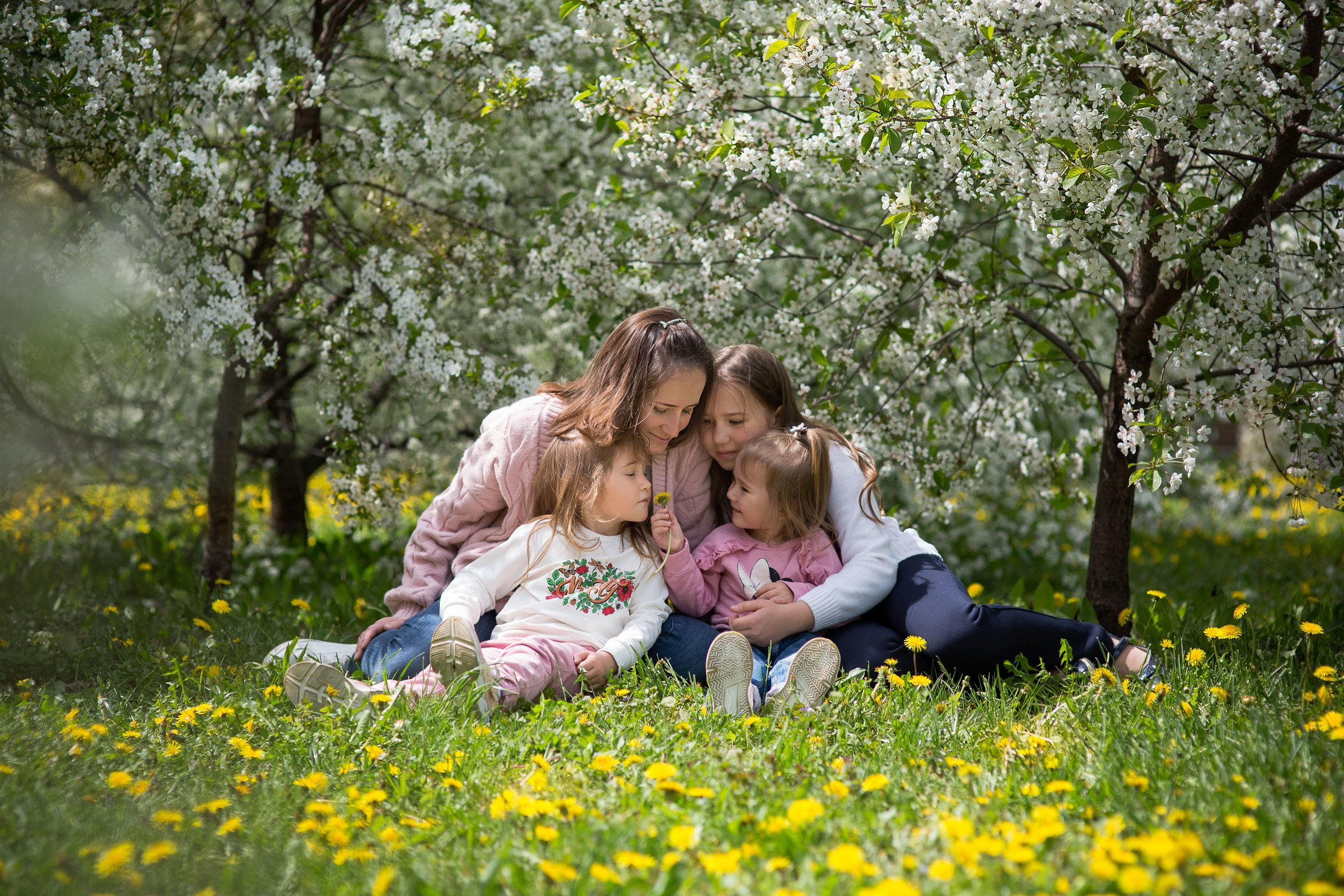 Цветущие сады. Свадебная фотосъёмка в Москве, Туле