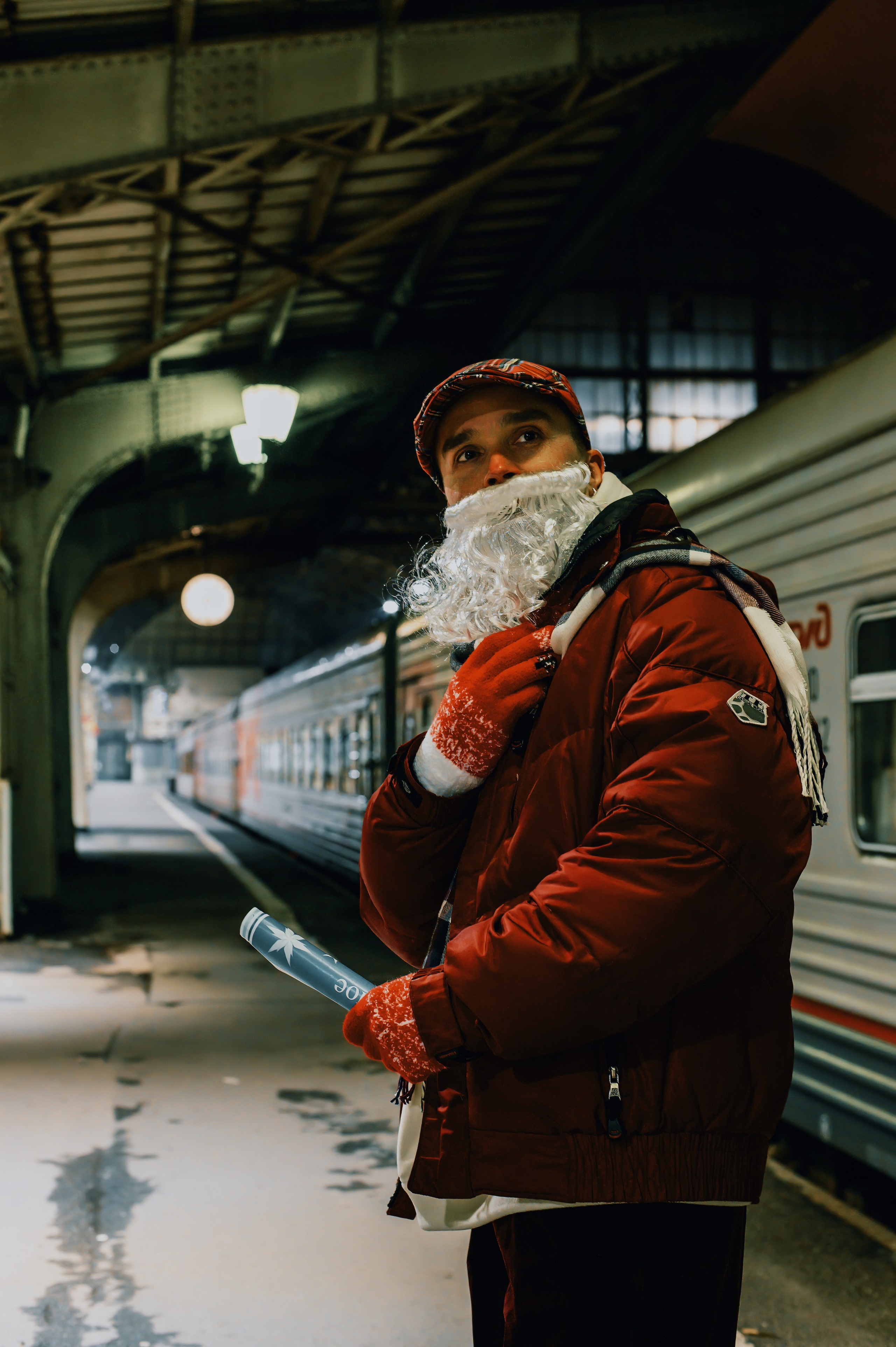 Дед Мороз на стиле. Профессиональный фотограф в Санкт-Петербурге