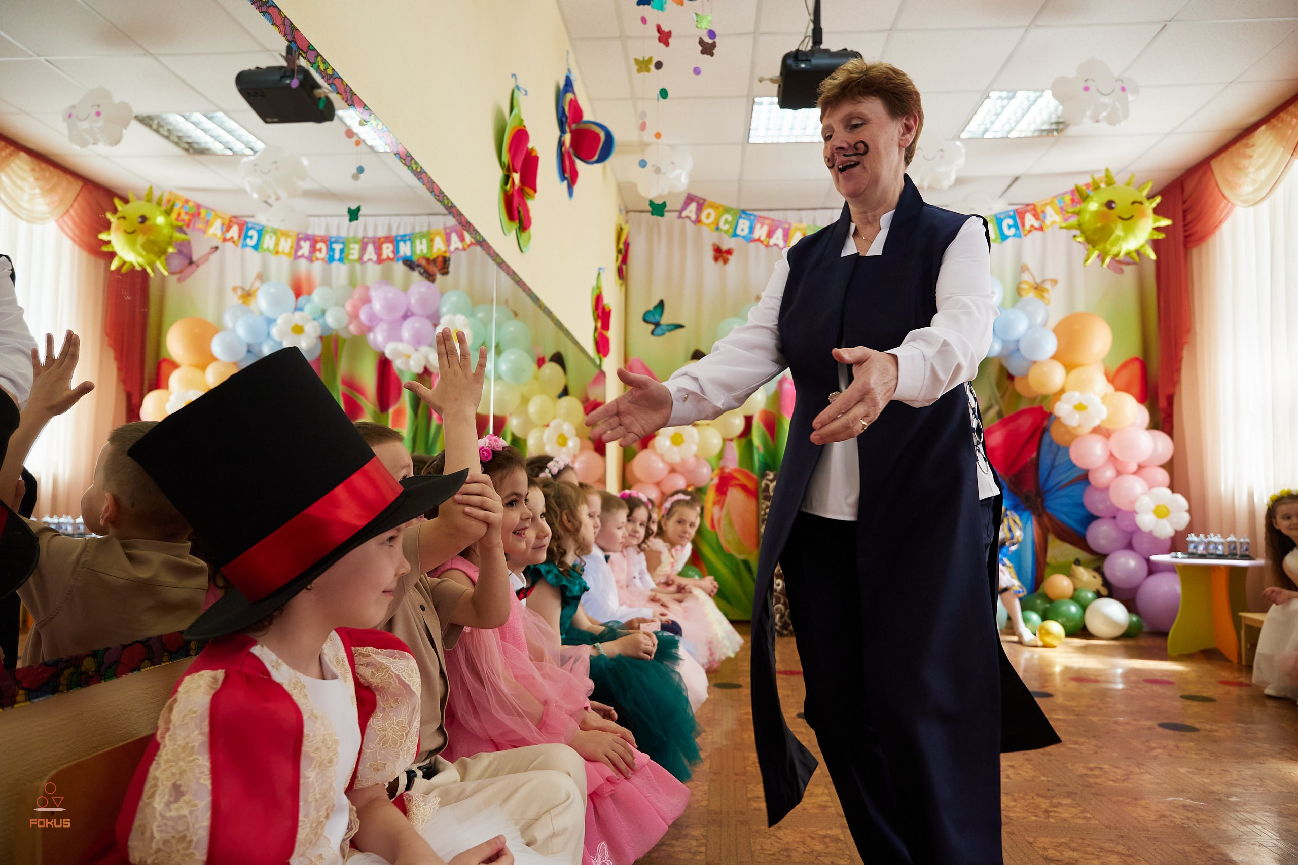 Выпускной детский сад. Спортивный фотограф Некрасов Денис