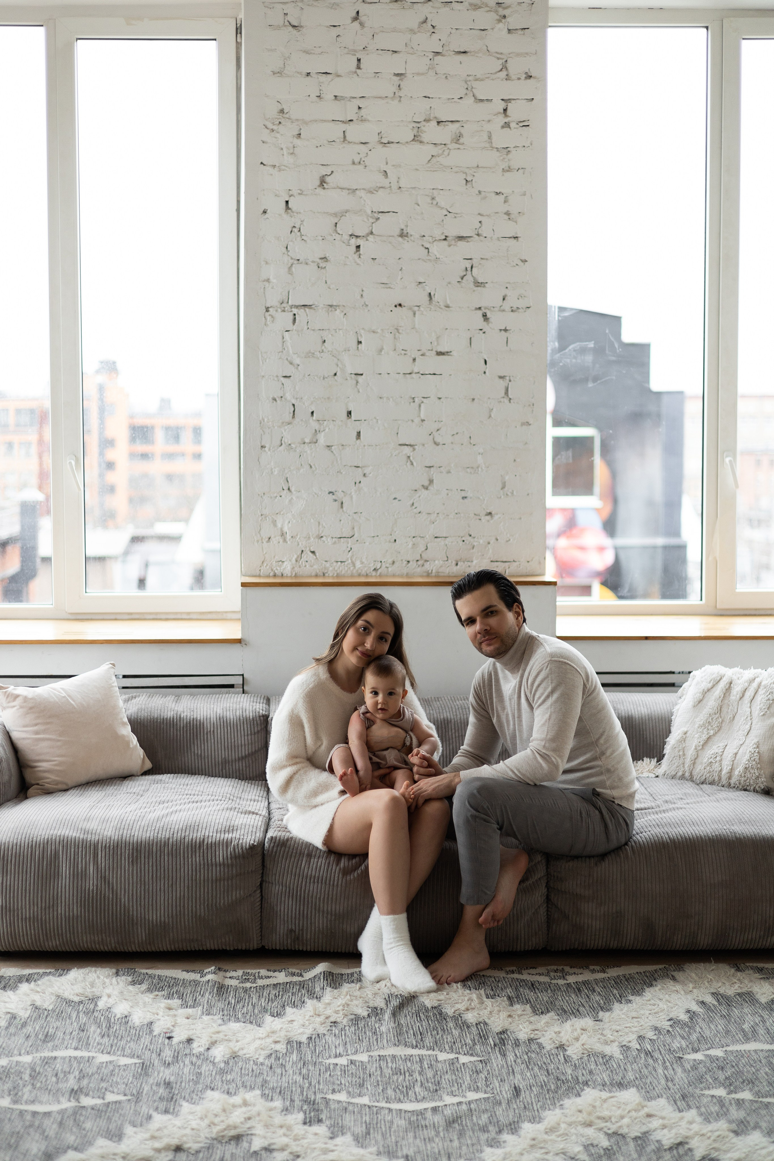 Студийные семейные. Фотограф в Москве Таша Логинова